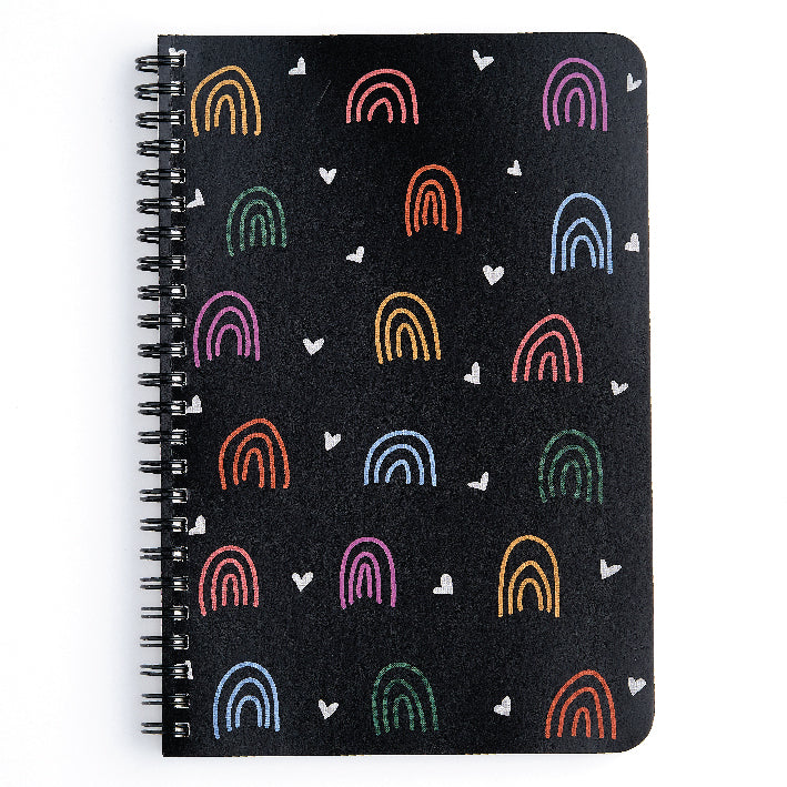 Rainbow in the Dark: Plain Spiral Notebook - Image 2