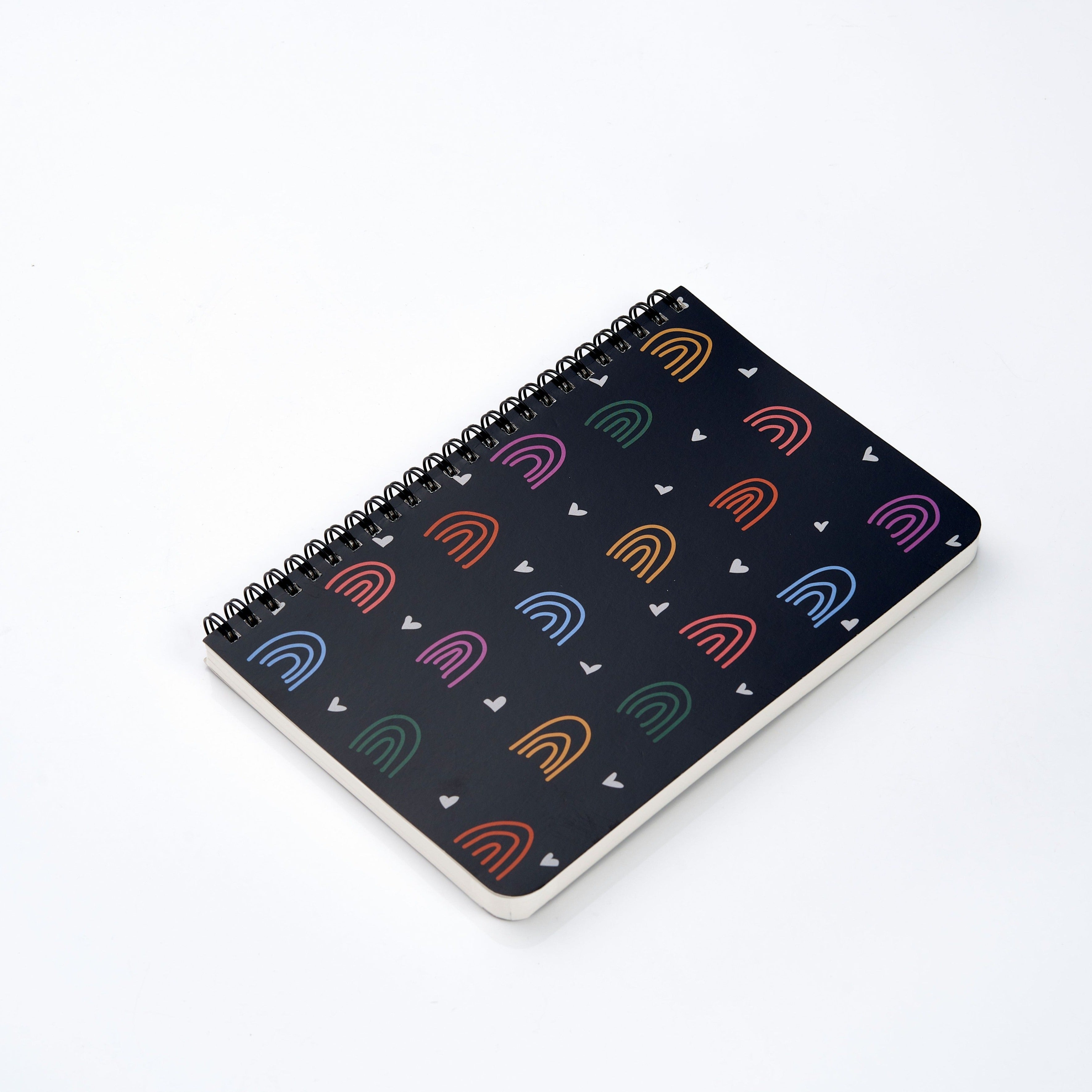Rainbow in the Dark: Plain Spiral Notebook - Image 3