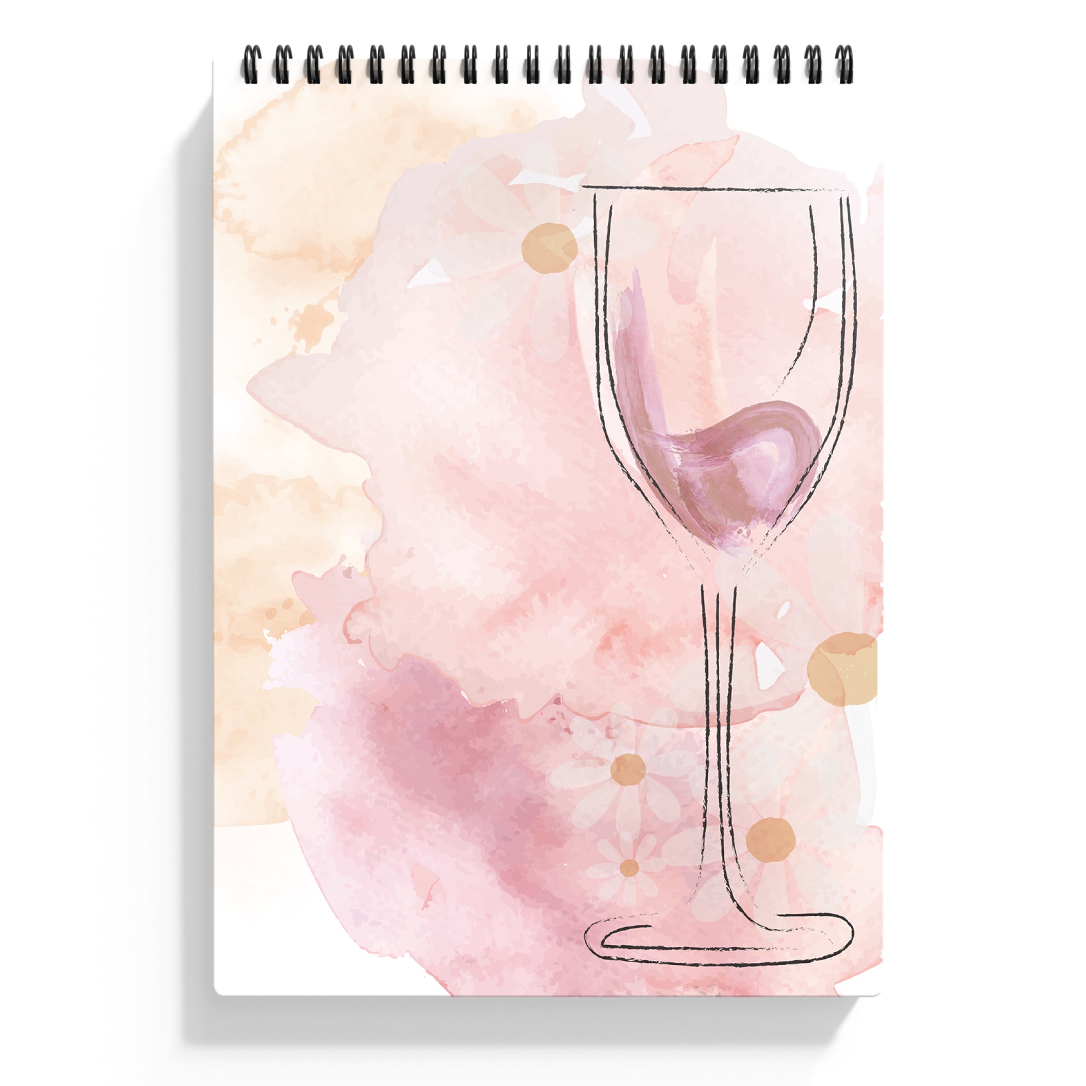 Watercolour Book 300 GSM -Wine Glass