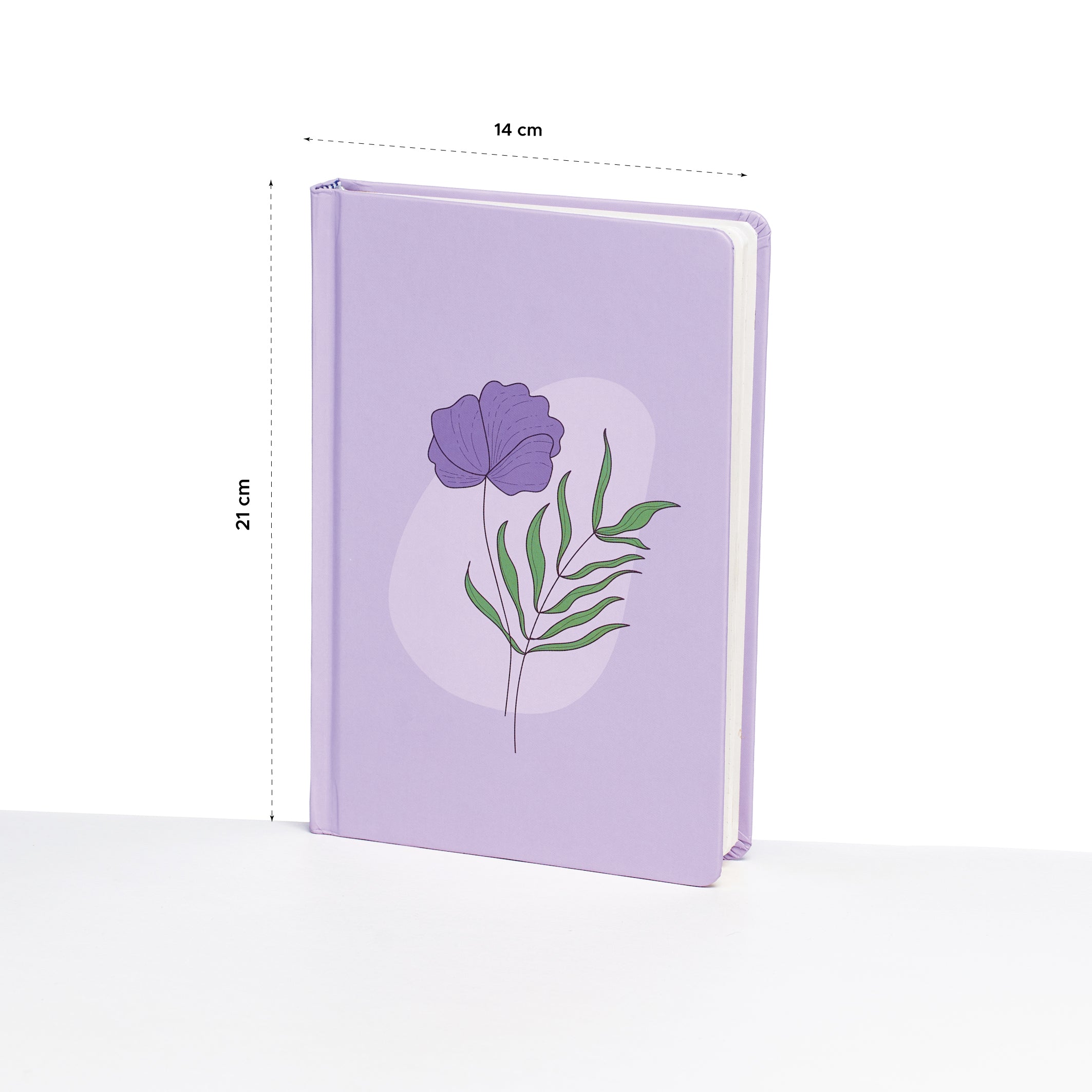 Violet Bloom - Designer Hard Cover Notebooks - Image 2