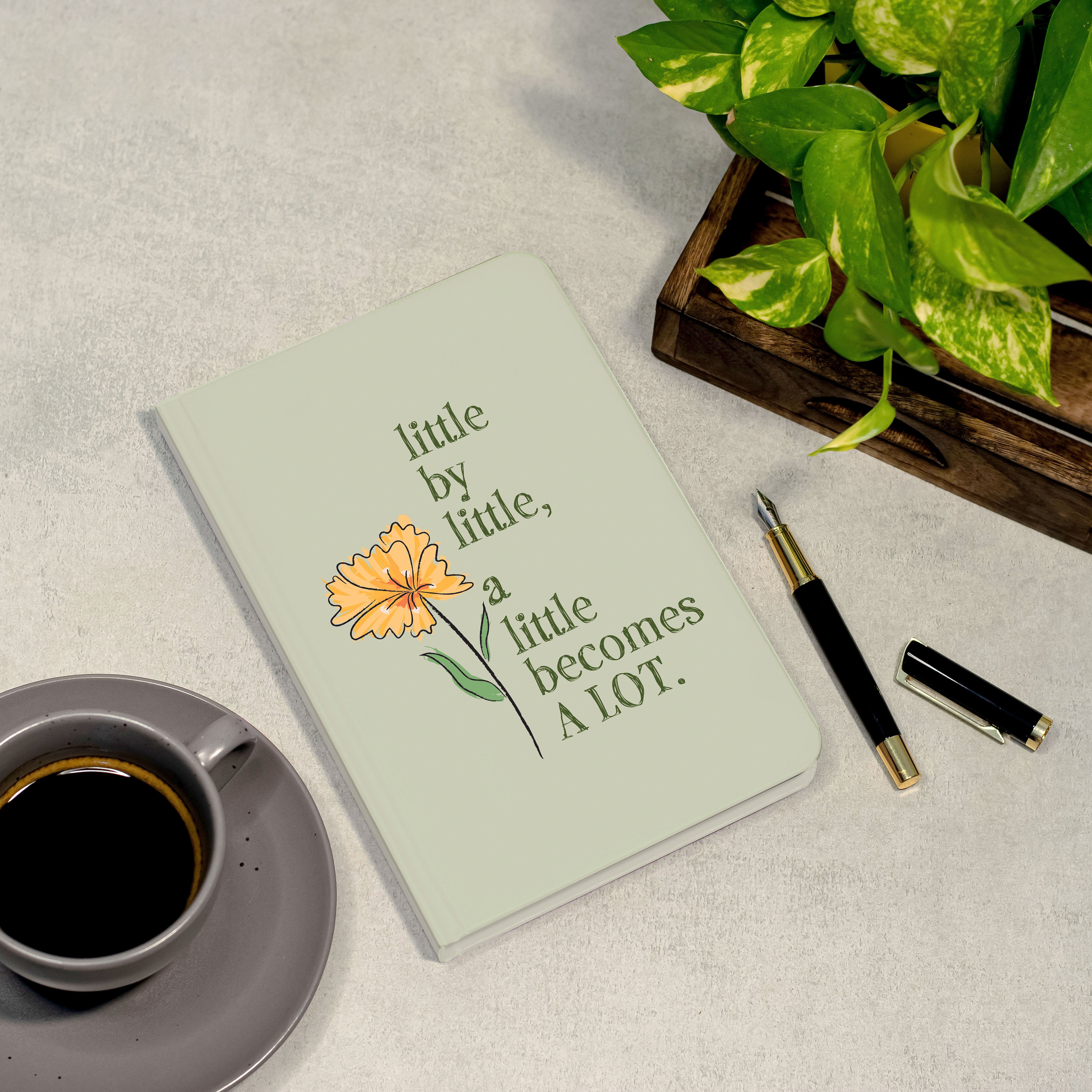 Little by Little - Designer Hard Cover Notebooks - Image 2