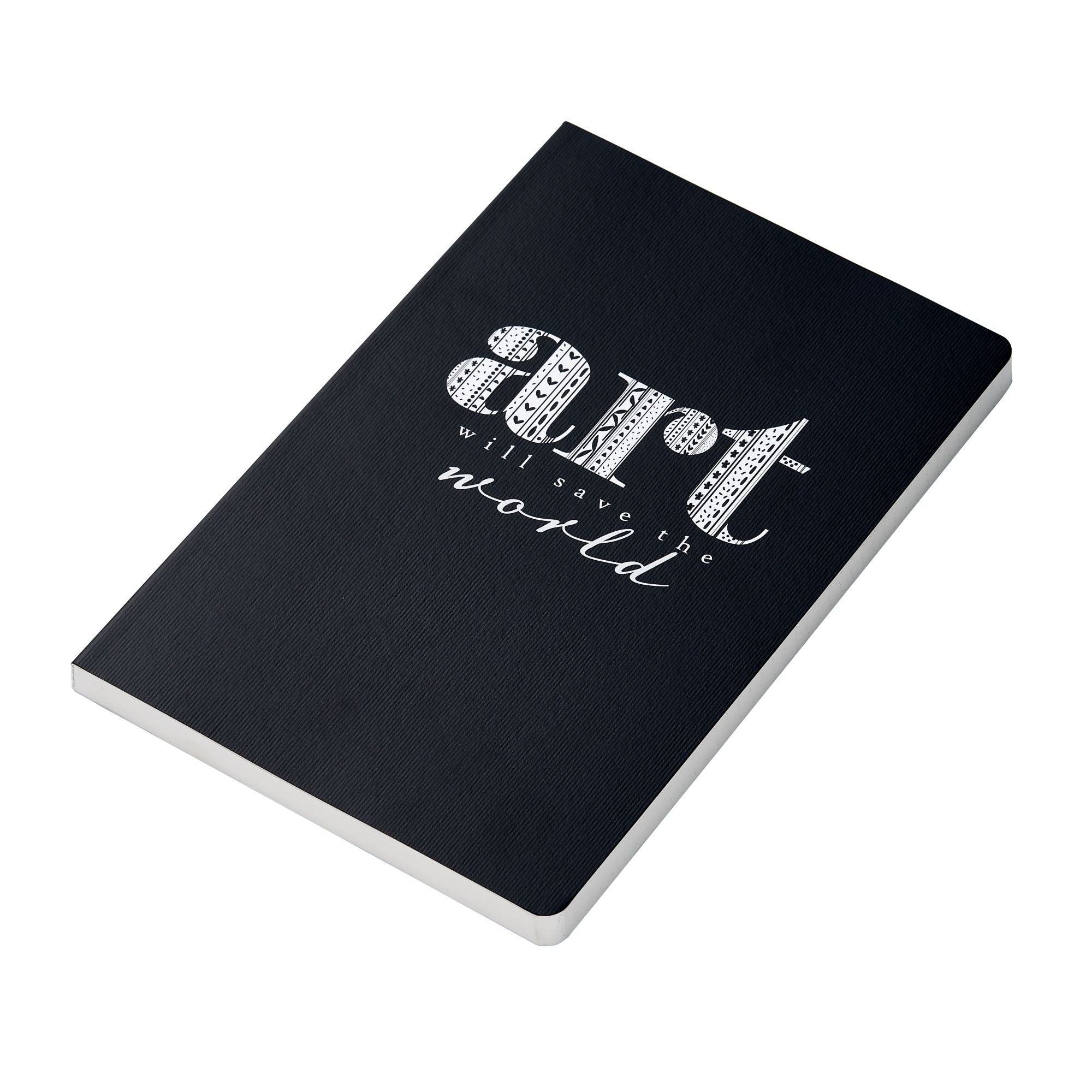 Art will Save the World: Plain Notebook - Image 2