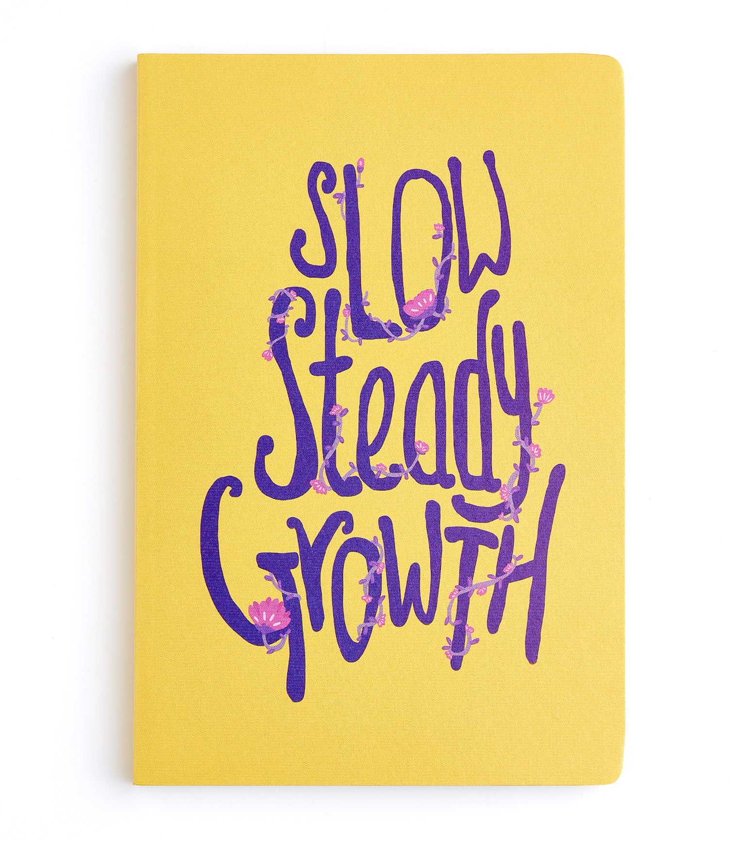 Slow Steady Growth: Dot Grid Notebook