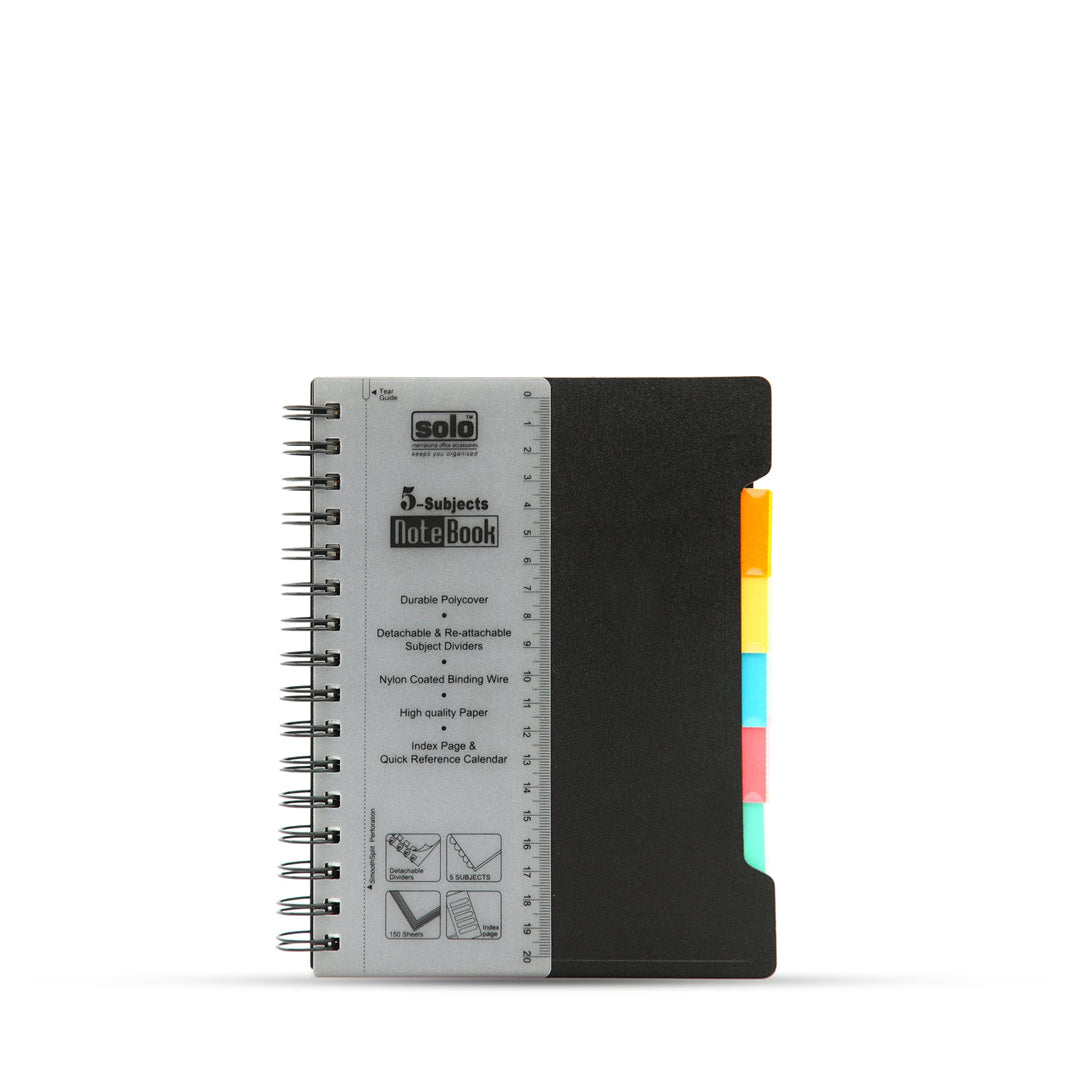 Solo B5 Five Subject Notebook - Image 3