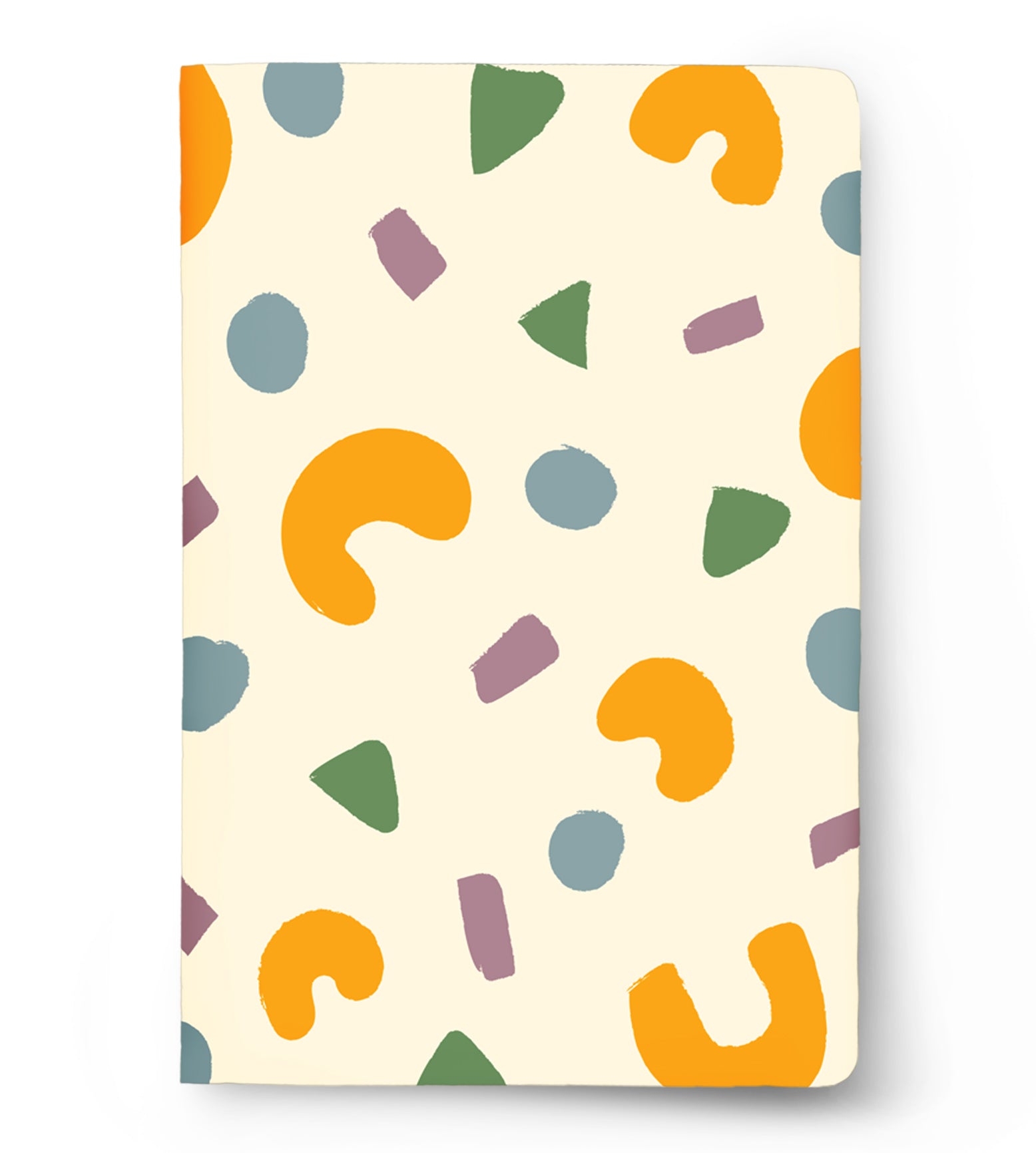 The Beige Abstract: Plain Notebook