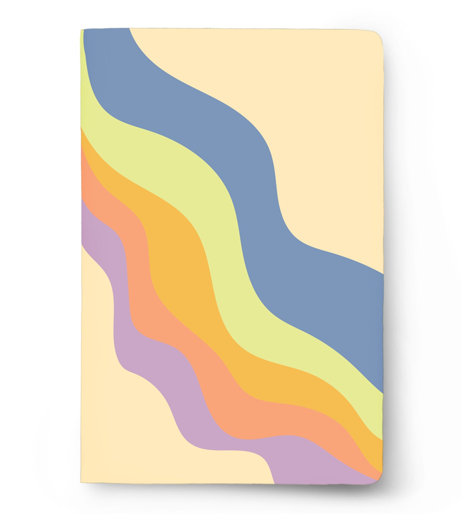 The Retro in Pastel: Plain Notebook