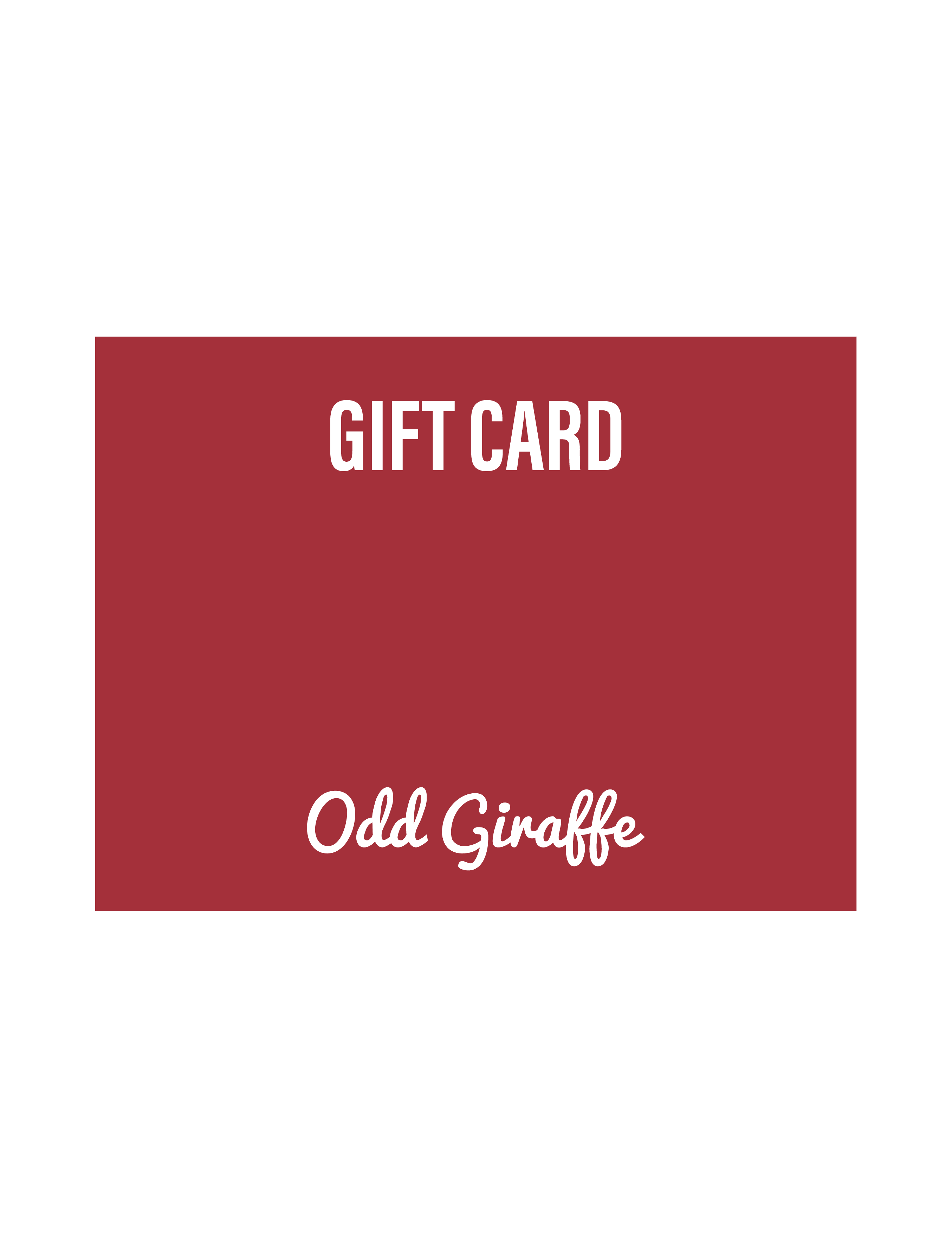 E-Gift Card Odd Giraffe - Image 3