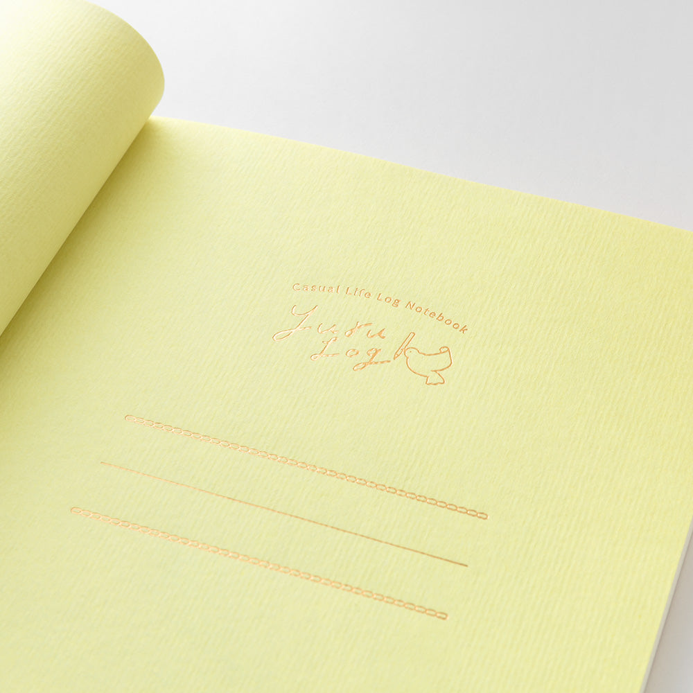 MIDORI Yuru Log Notebook (B6) Grid 2x2mm - Image 7