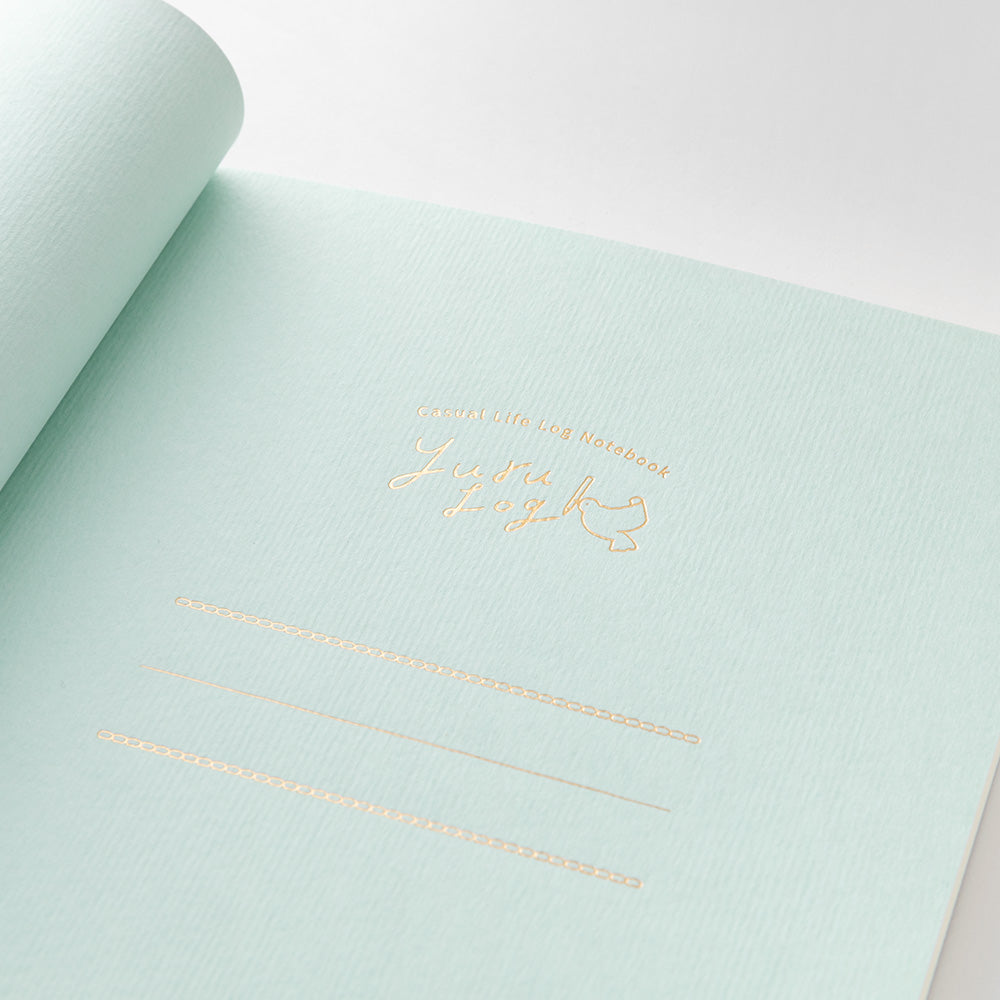 MIDORI Yuru Log Notebook (B6) Free Diary Monthly - Image 7