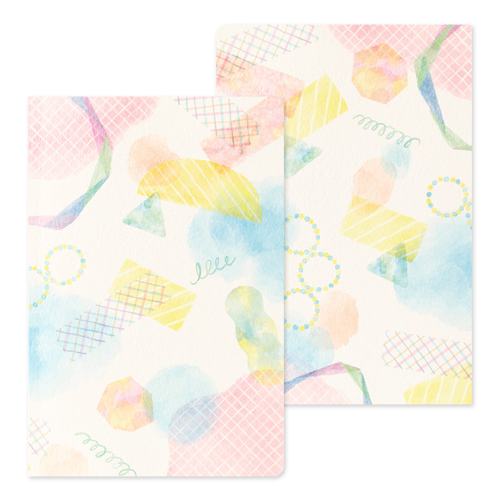 MIDORI Yuru Log Notebook (B6) Watercolor - Image 2