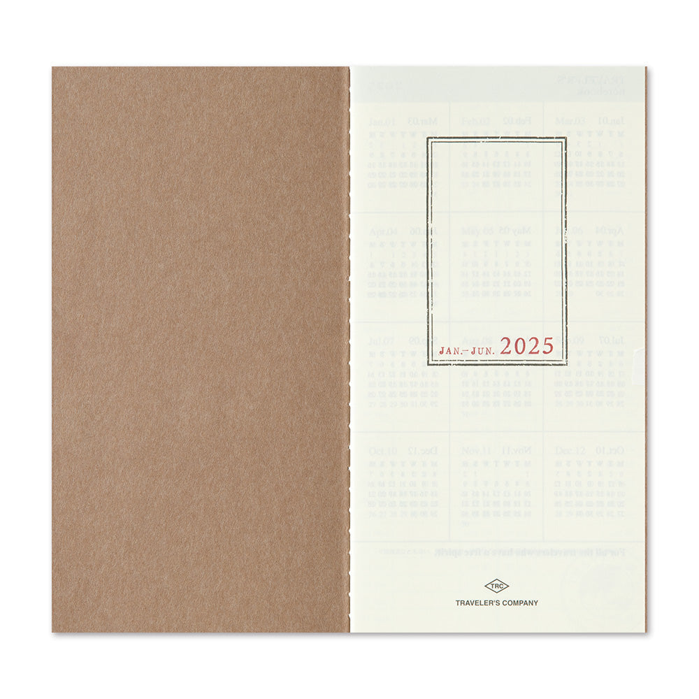 TRAVELER'S notebook Refill 2025 Weekly + Memo - Image 3