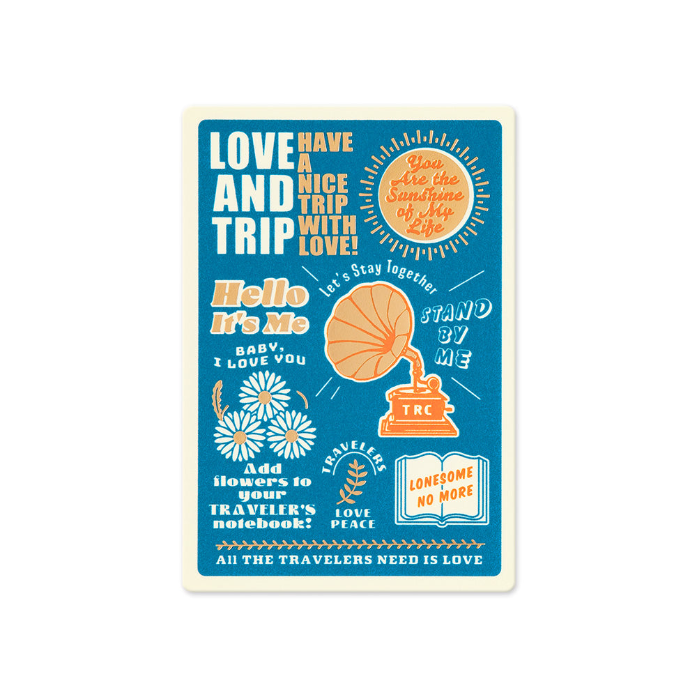 TRAVELER'S notebook Passport Size Plastic Sheet 2025