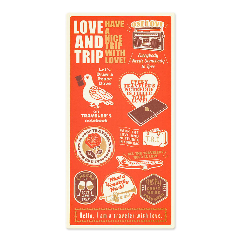 TRAVELER'S notebook Plastic Sheet 2025