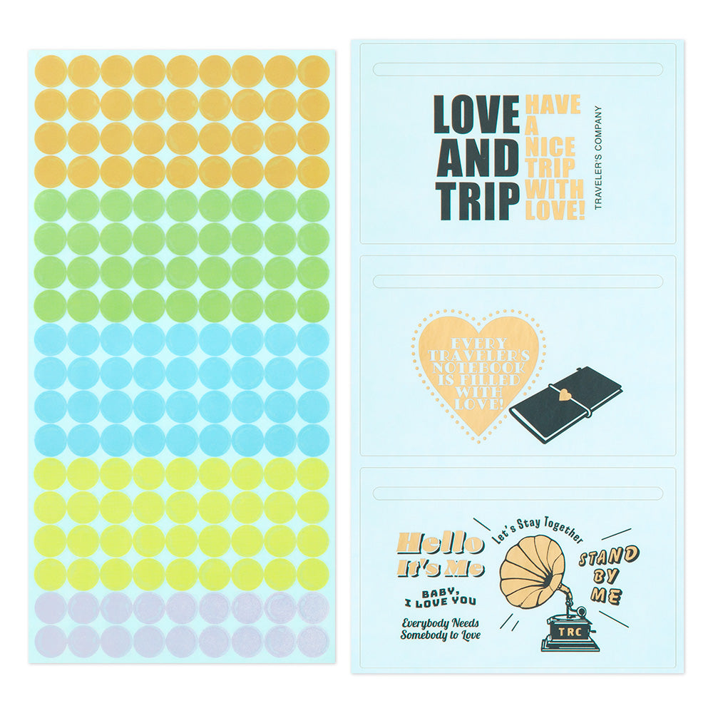 TRAVELER'S notebook Customized Sticker Set for Diary 2025 - Image 4