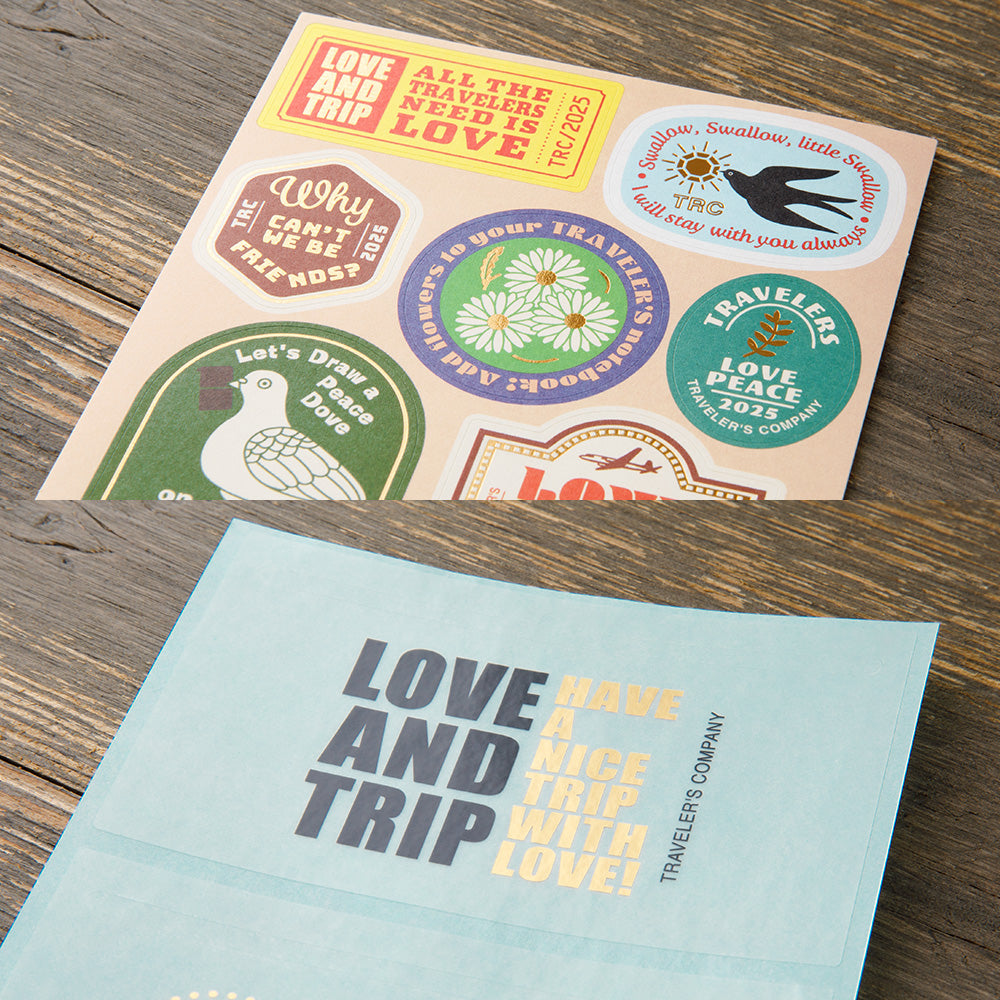 TRAVELER'S notebook Customized Sticker Set for Diary 2025 - Image 5