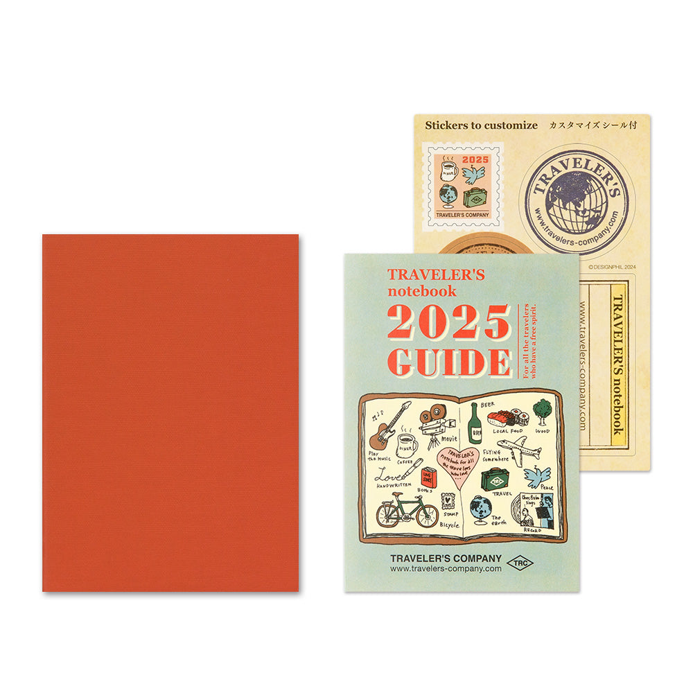 TRAVELER'S notebook Passport Size Refill 2025 Monthly - Image 2