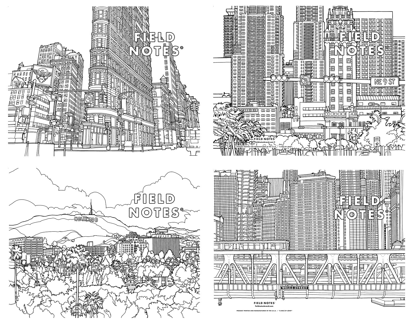 Field Notes: 2-Packs Streetscapes Sketch Book
