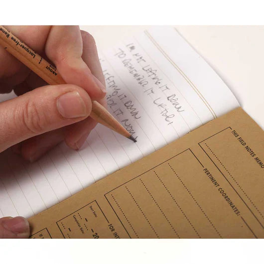 Field Notes: 3-Pack Left-Handed KRAFT NOTEBOOK (RULED) - Image 2