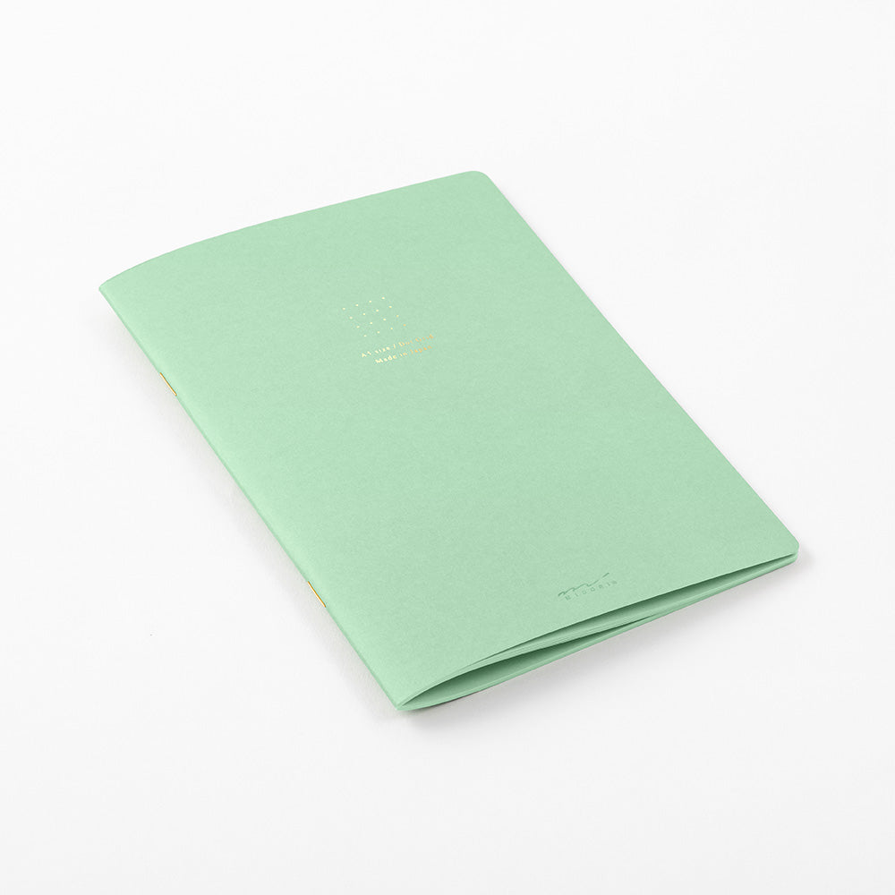 Midori Notebook (A5) Color Dot Grid Green - Image 2