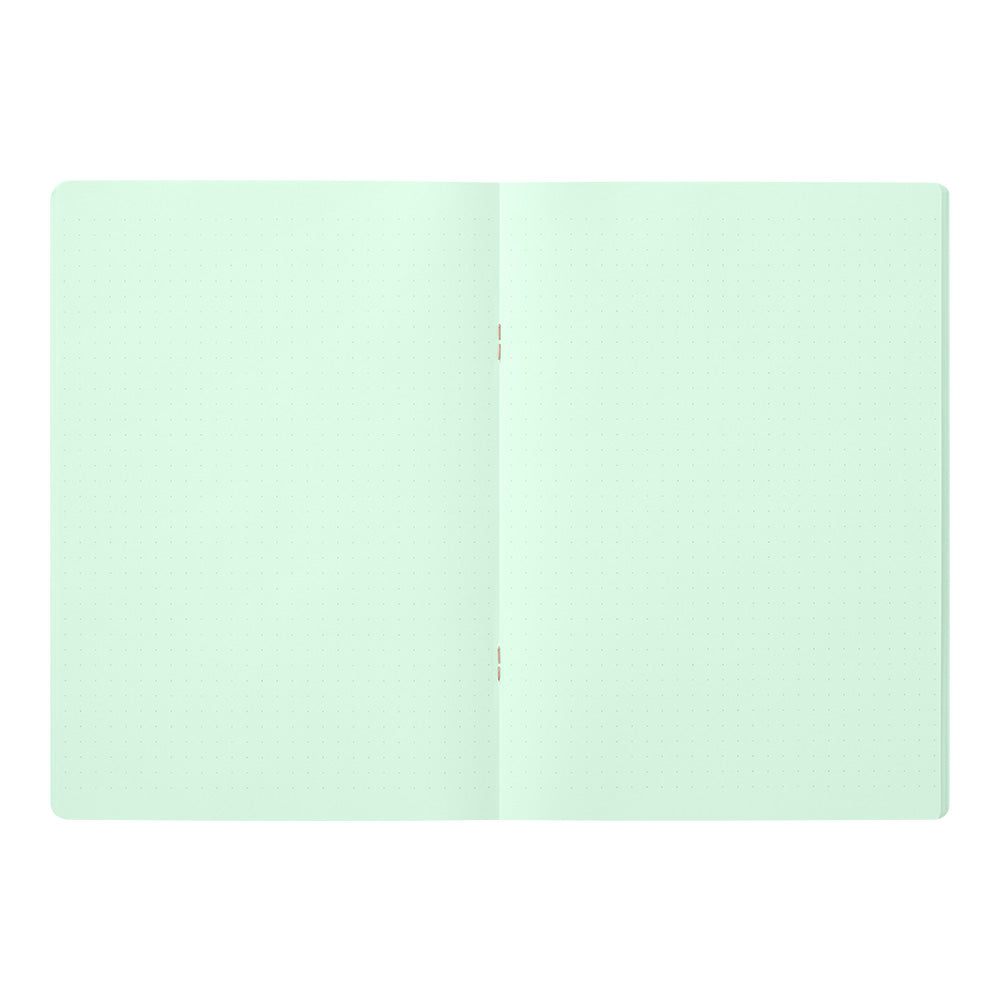 Midori Notebook (A5) Color Dot Grid Green - Image 3
