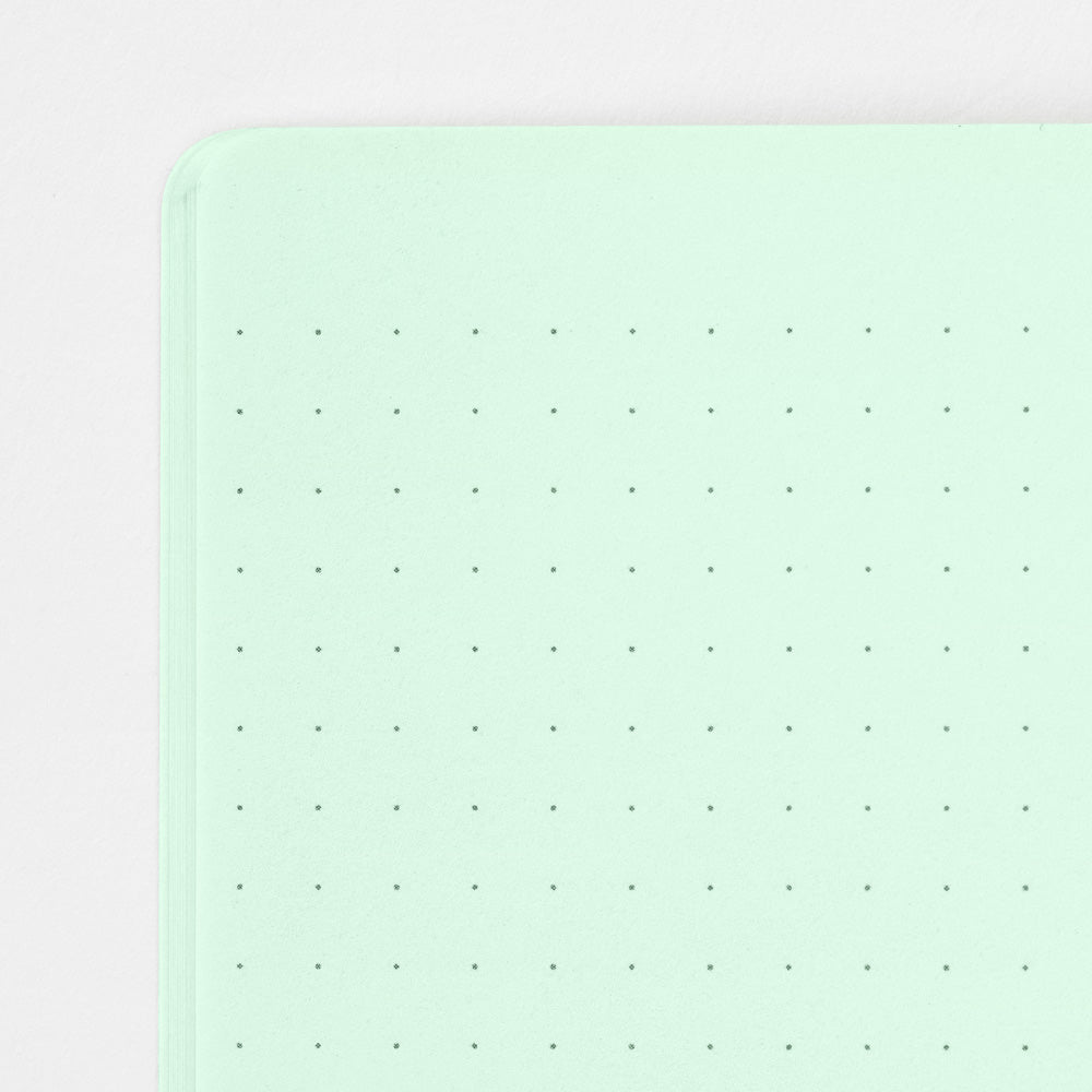 Midori Notebook (A5) Color Dot Grid Green - Image 4
