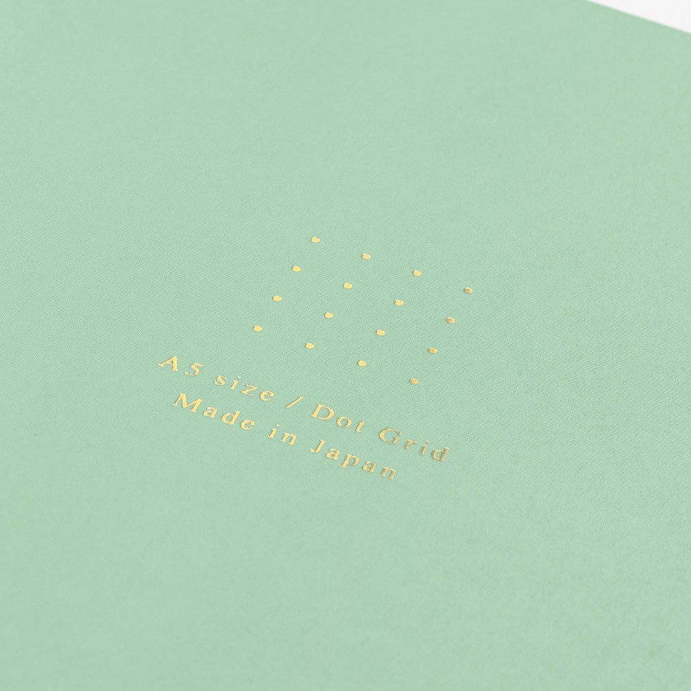 Midori Notebook (A5) Color Dot Grid Green - Image 5