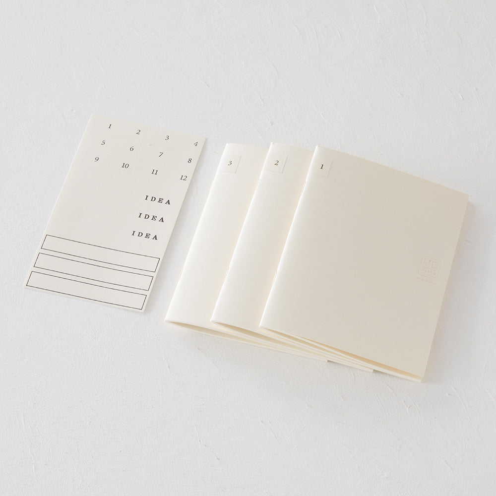 MD Notebook Light (A6)   Grid 3pcs Pack A - Image 6