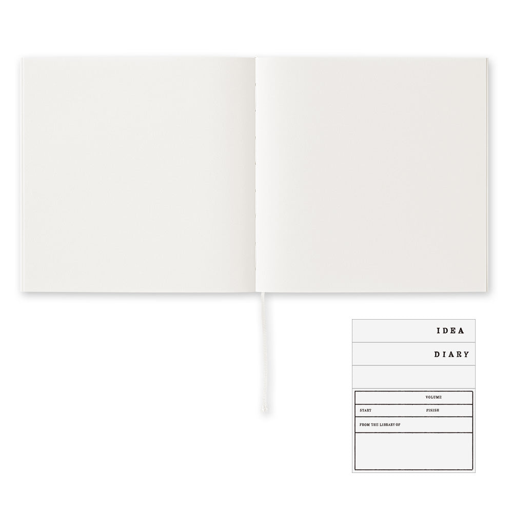 MD Notebook Cotton (A5 Square) Blank - Image 3