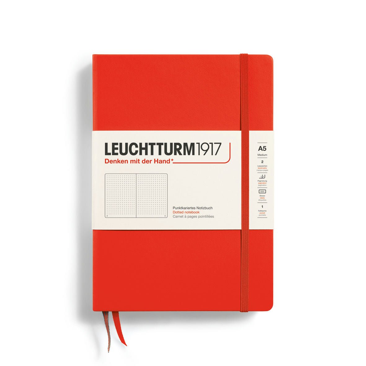 Leuchtturm Lobster Hardcover A5 Dotted Notebook