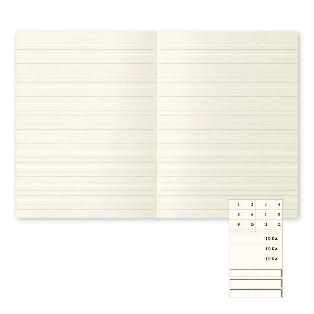 MD Notebook Light (A4 Variant) Lined 3pcs Pack A - Image 3