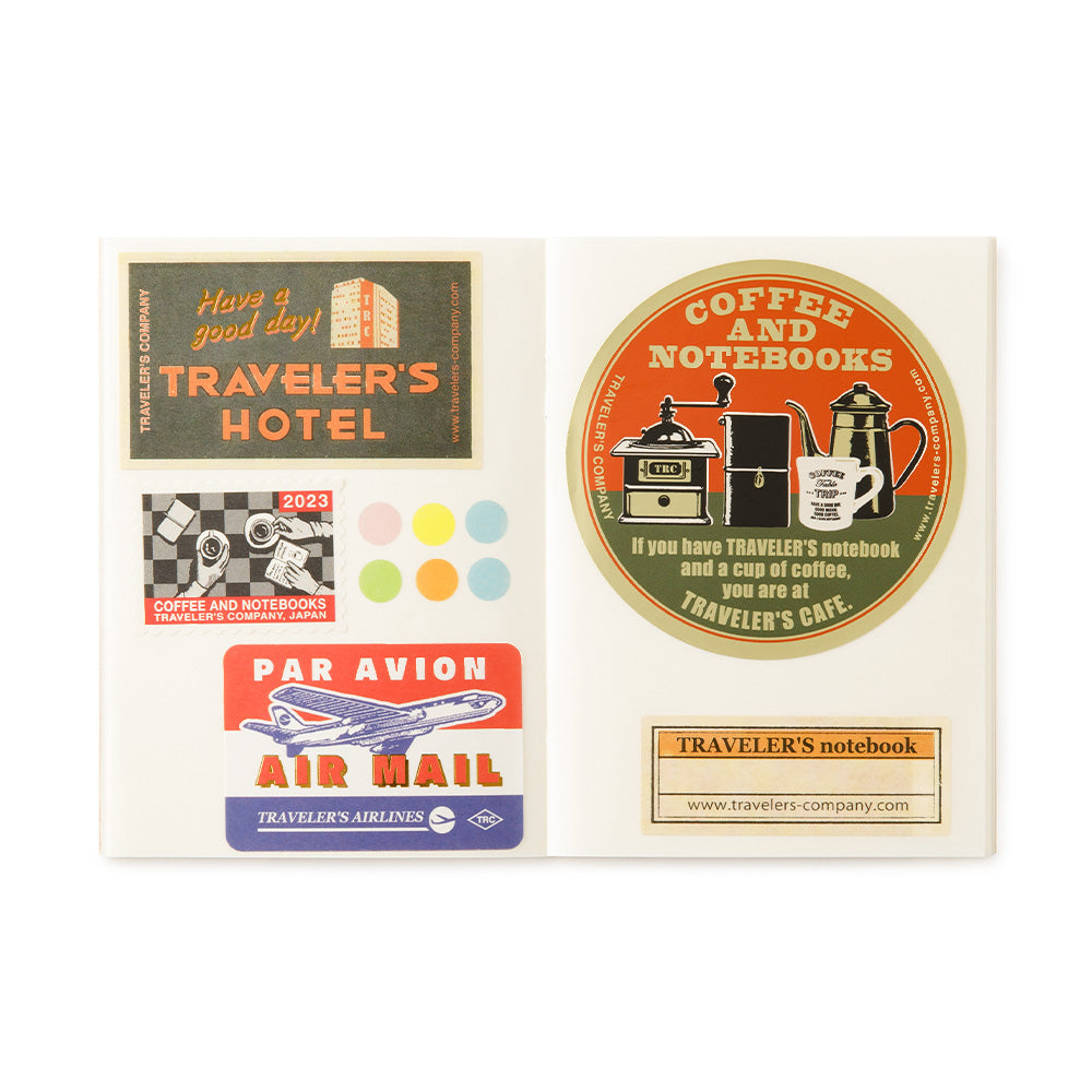 TRAVELER'S notebook Passport Size Refill Sticker Release Paper - Image 6