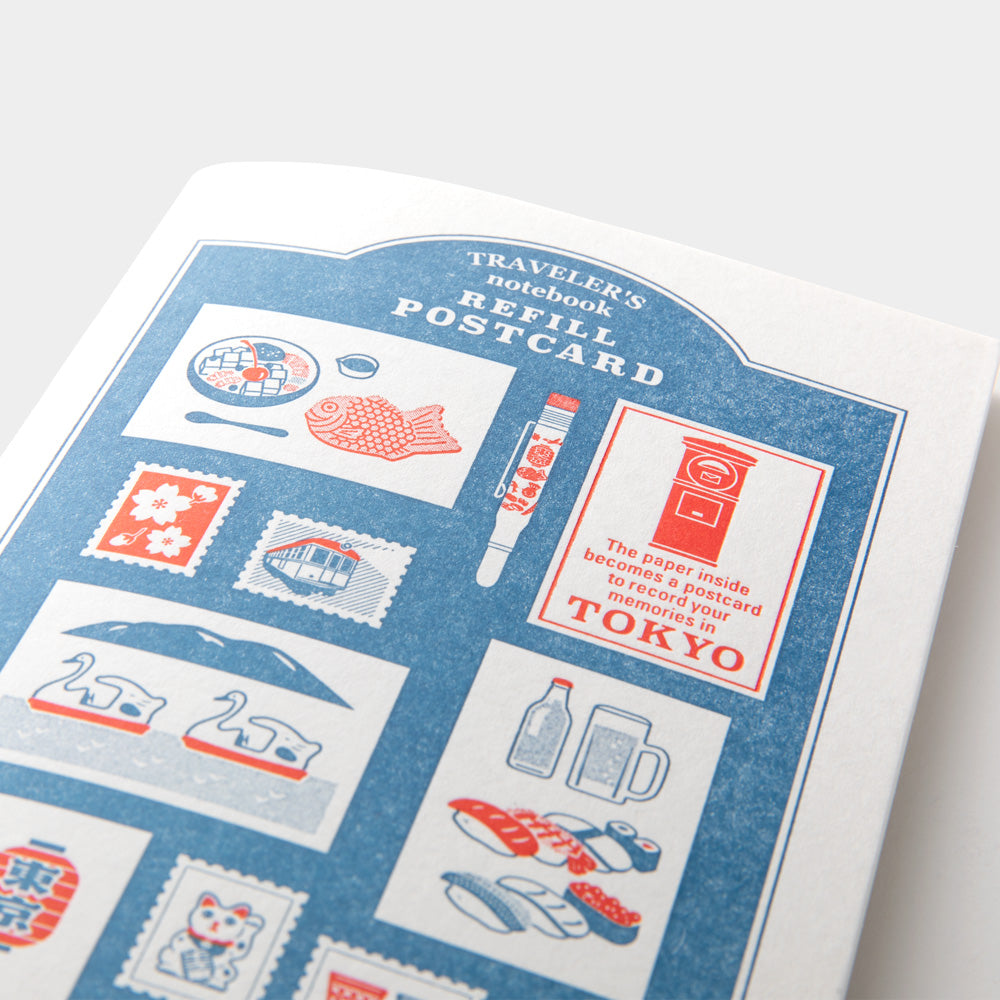 TRAVELER'S notebook Refill TOKYO Postcard - Image 6