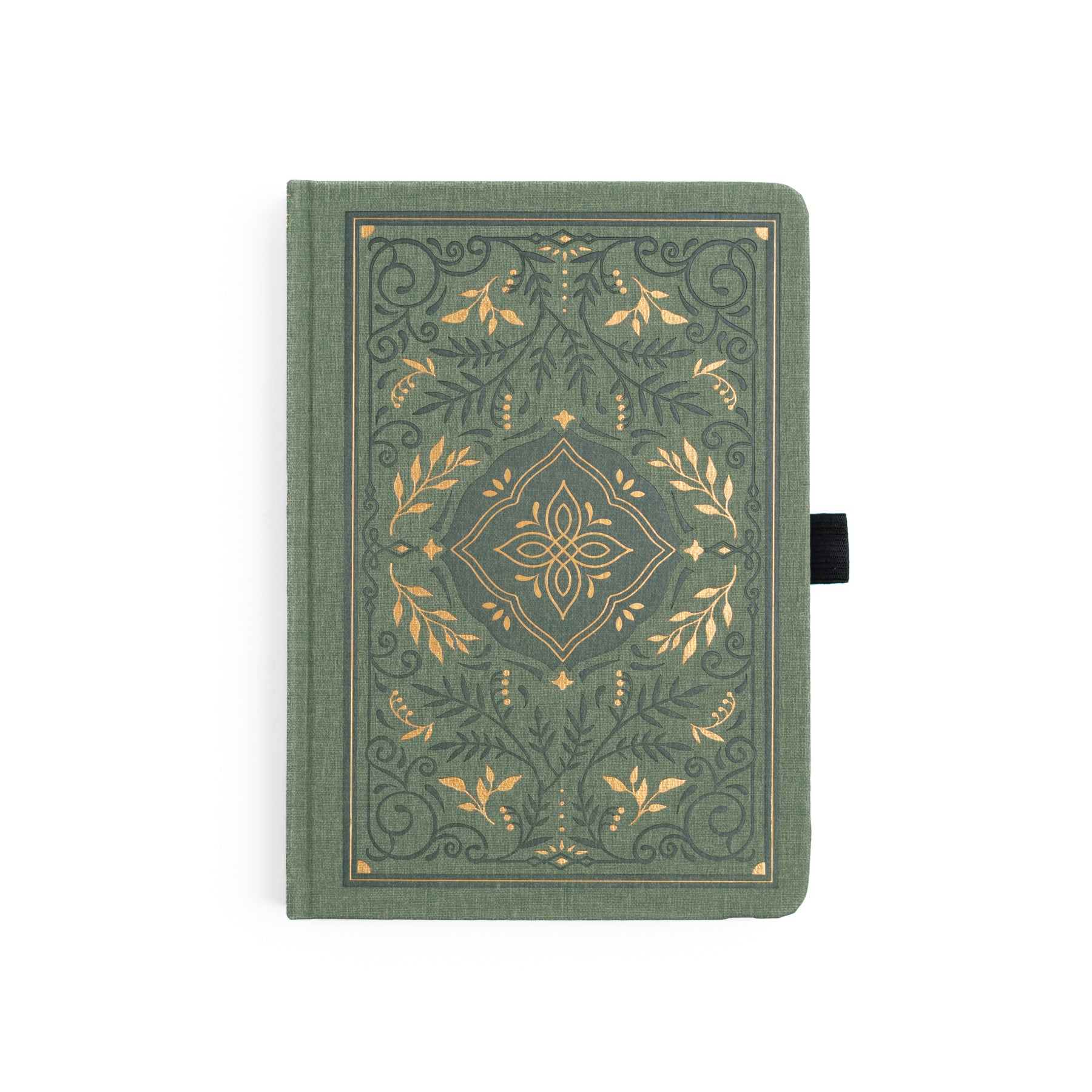 Archer & Olive A5 Dot Grid Notebook- Storybook In Vintage Olive - Image 2