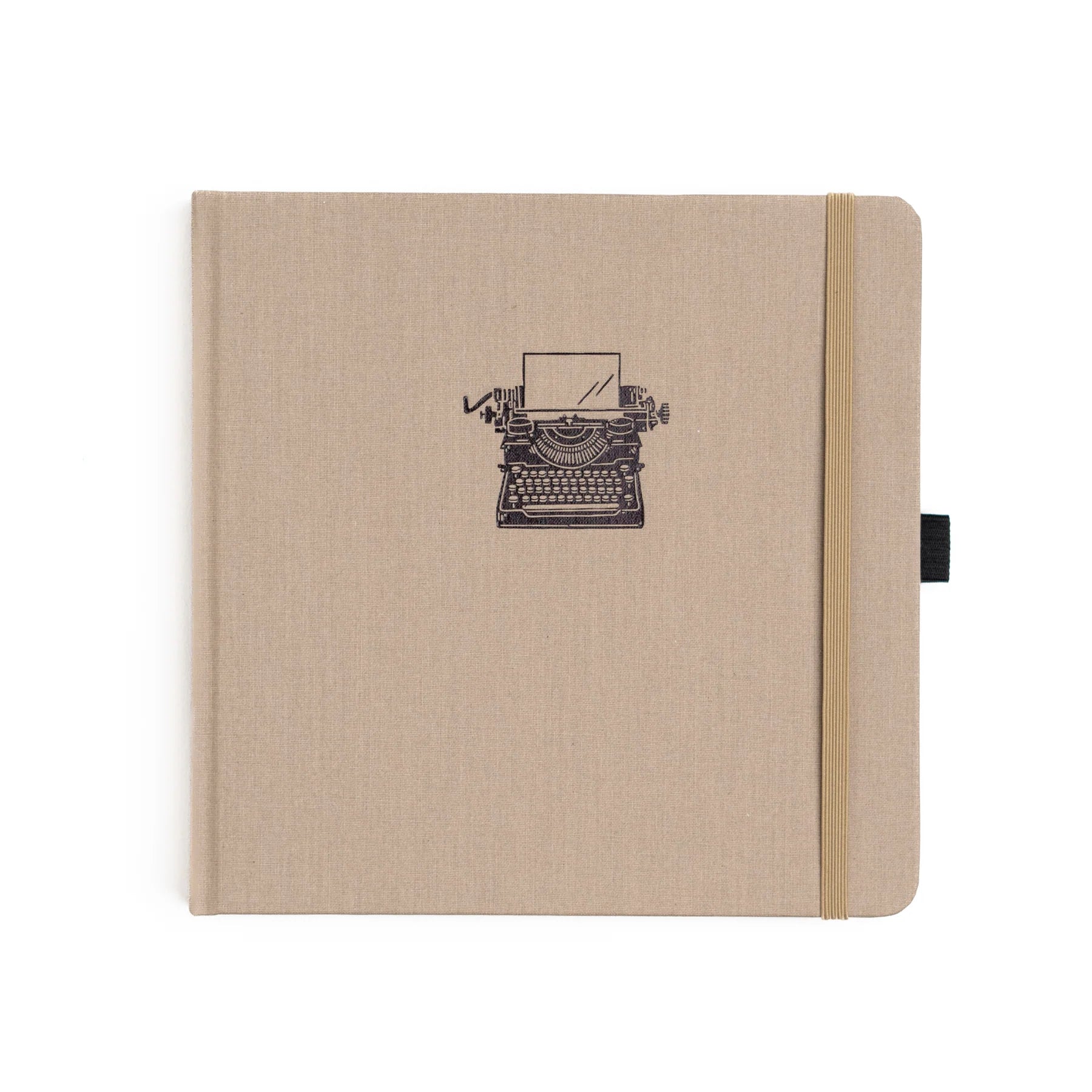 Archer & Olive Square Dot Grid Notebook- Vintage Typewriter - Image 2