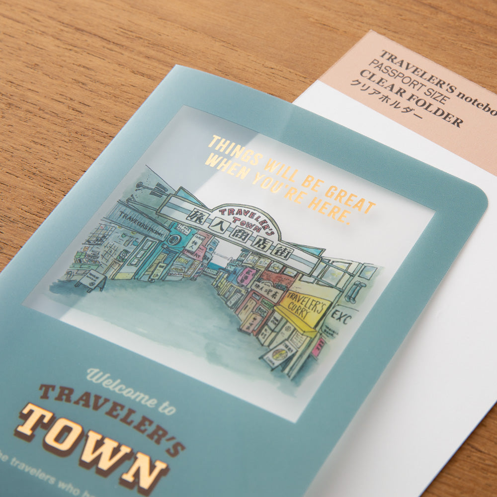TRAVELER'S notebook Passport Size Clear Folder 2024 - Image 4