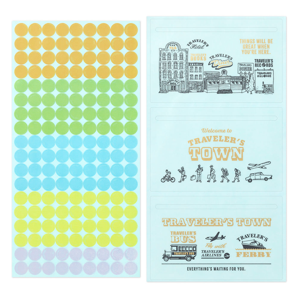 TRAVELER'S notebook Customized Sticker Set for Diary 2024 - Image 4