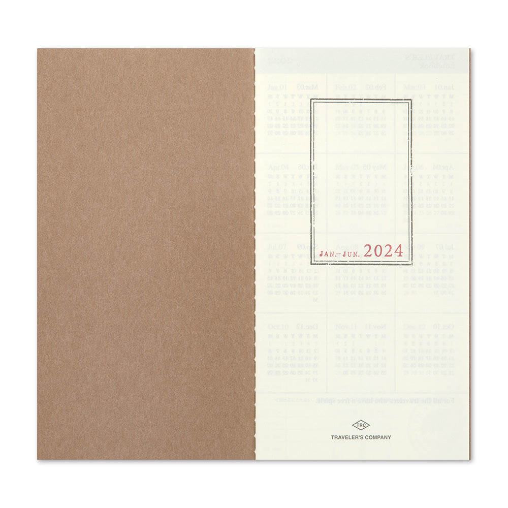 TRAVELER'S notebook Refill 2024 Weekly Vertical - Image 3