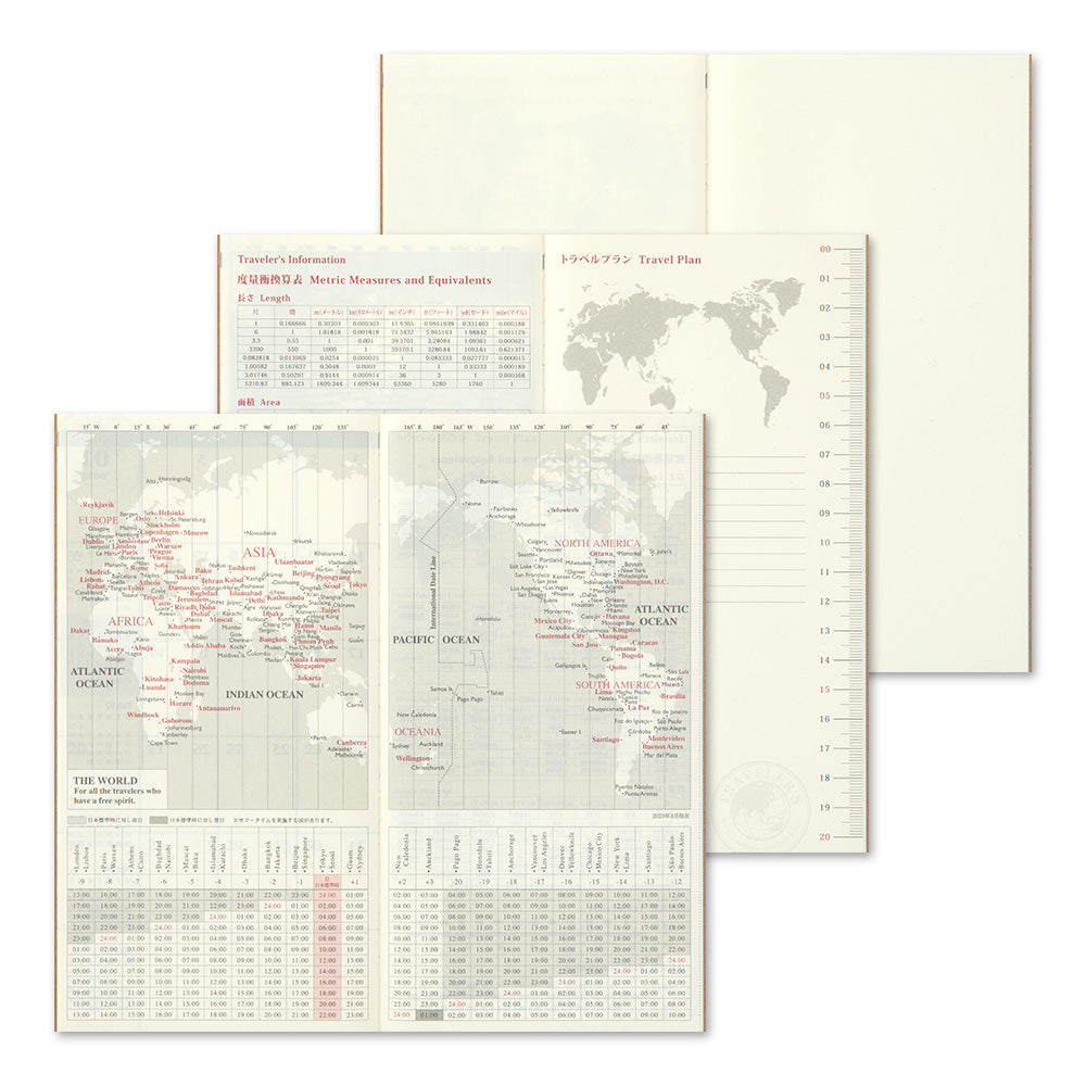 TRAVELER'S notebook Refill 2024 Monthly - Image 6