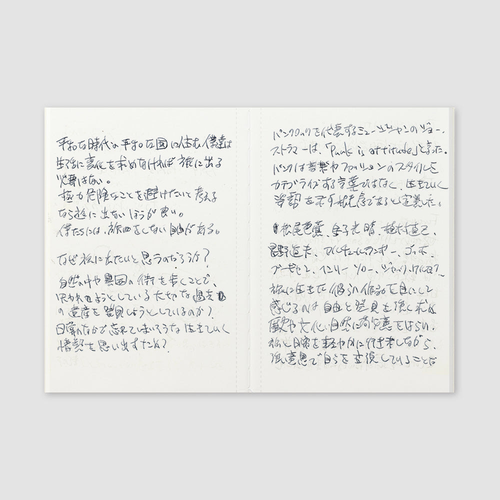 TRAVELER'S notebook Refill (Passport Size) Light Paper 005 - Image 4