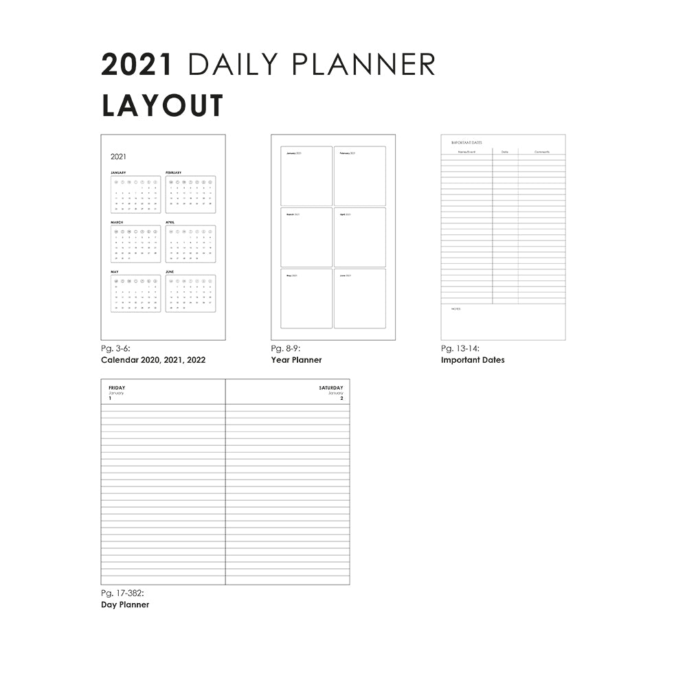 2021 Daily Planner - M1 - Image 3