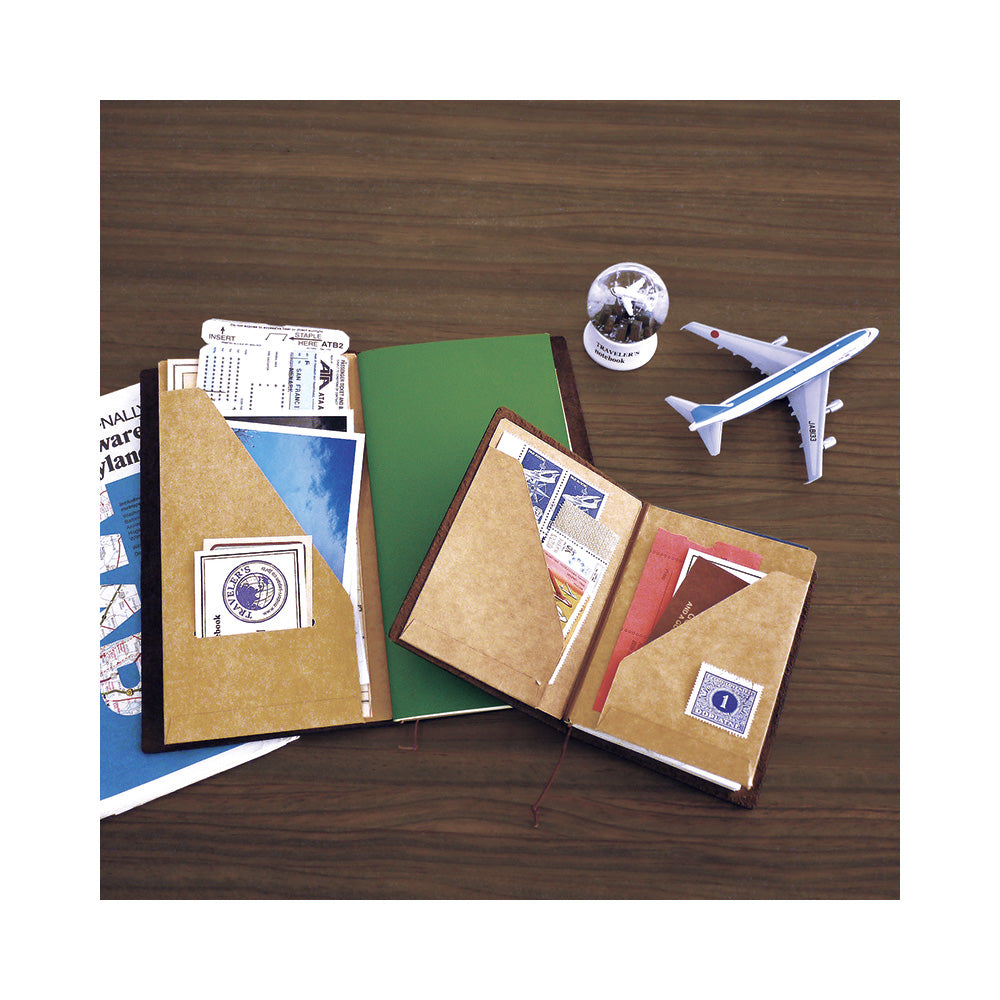 TRAVELER'S notebook Refill Kraft Paper Folder 020 - Image 5