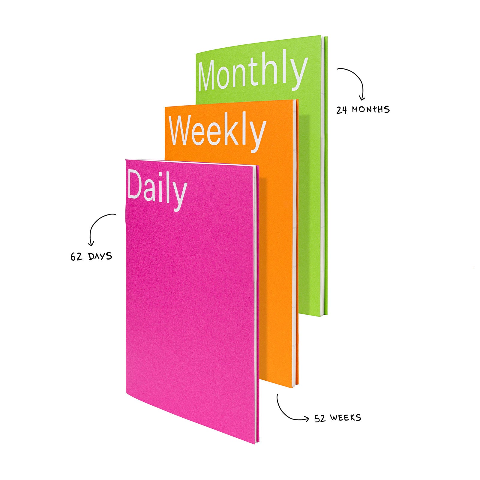 Undated Planner Weekly Paper Notebook - Image 3