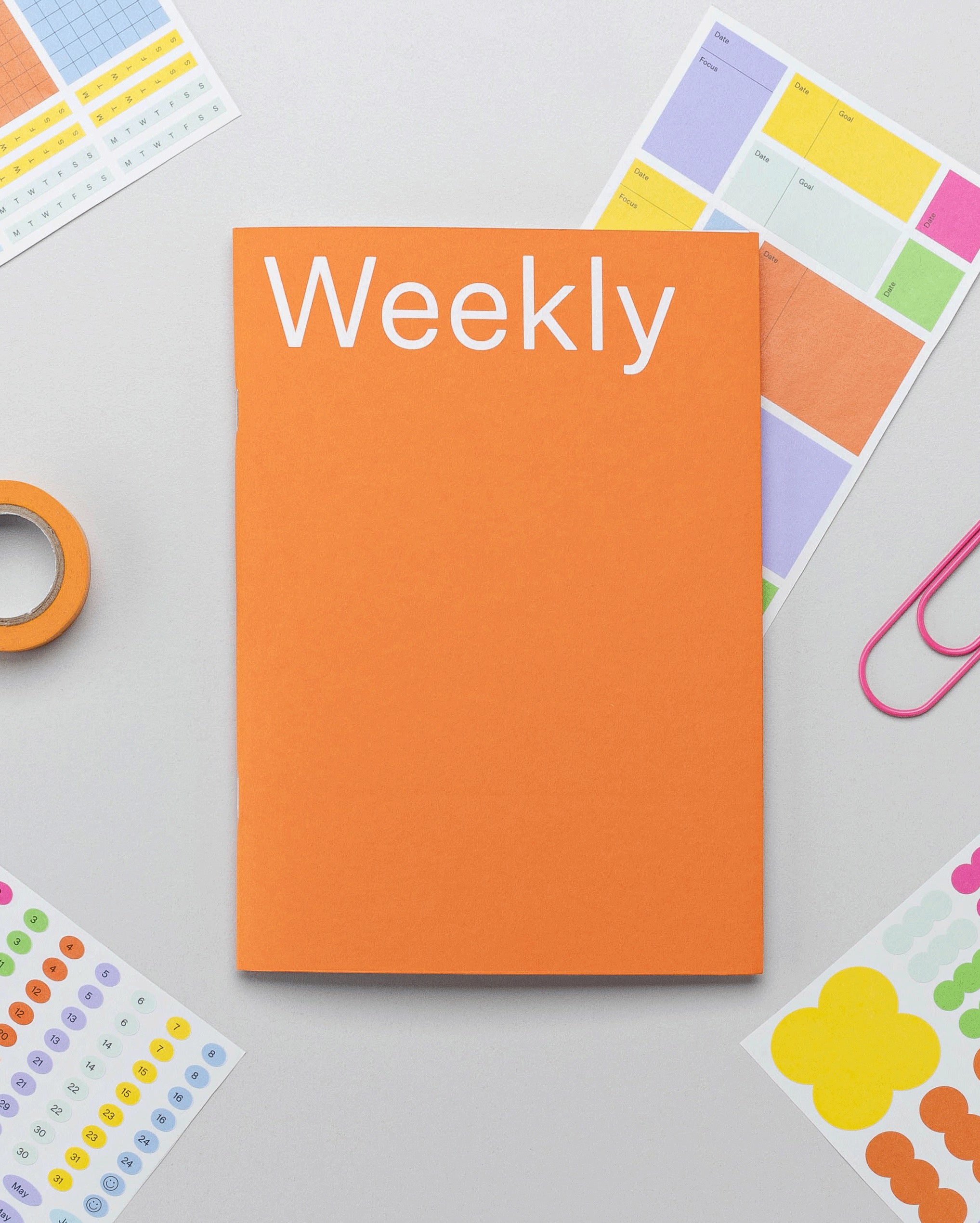 Undated Planner Weekly Paper Notebook - Image 6