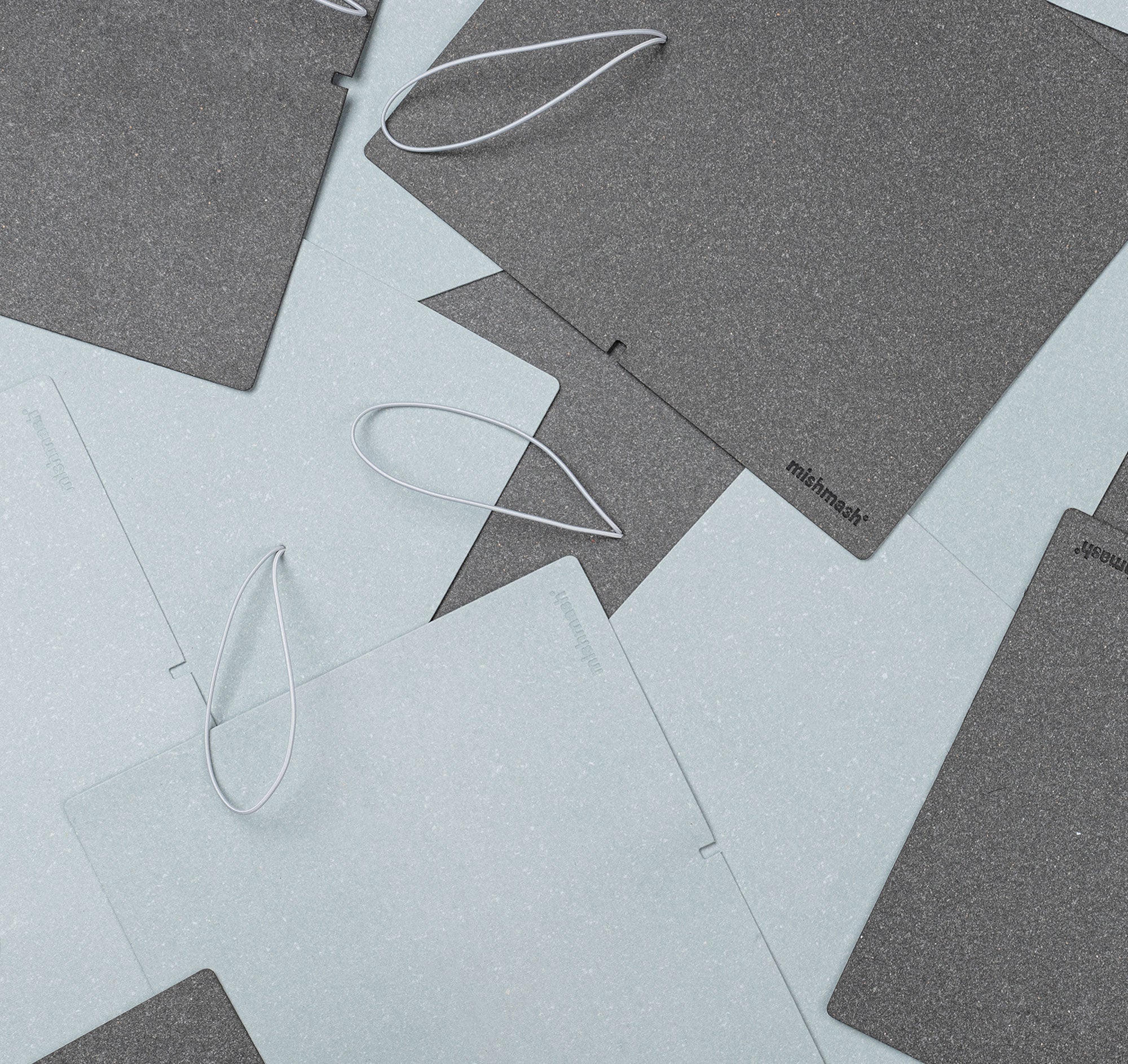 Log Cover Sky Grey Leather Cover - Image 12