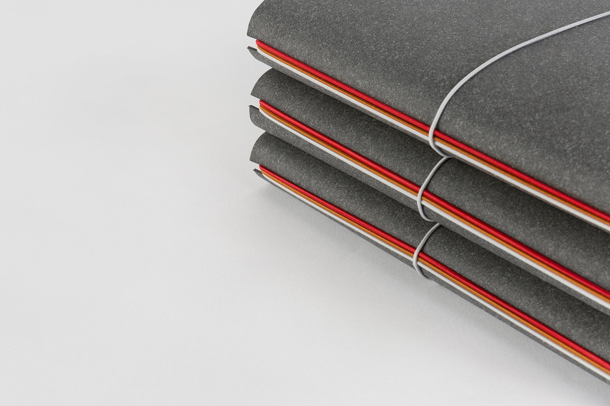 Log Cover Sky Grey Leather Cover - Image 3