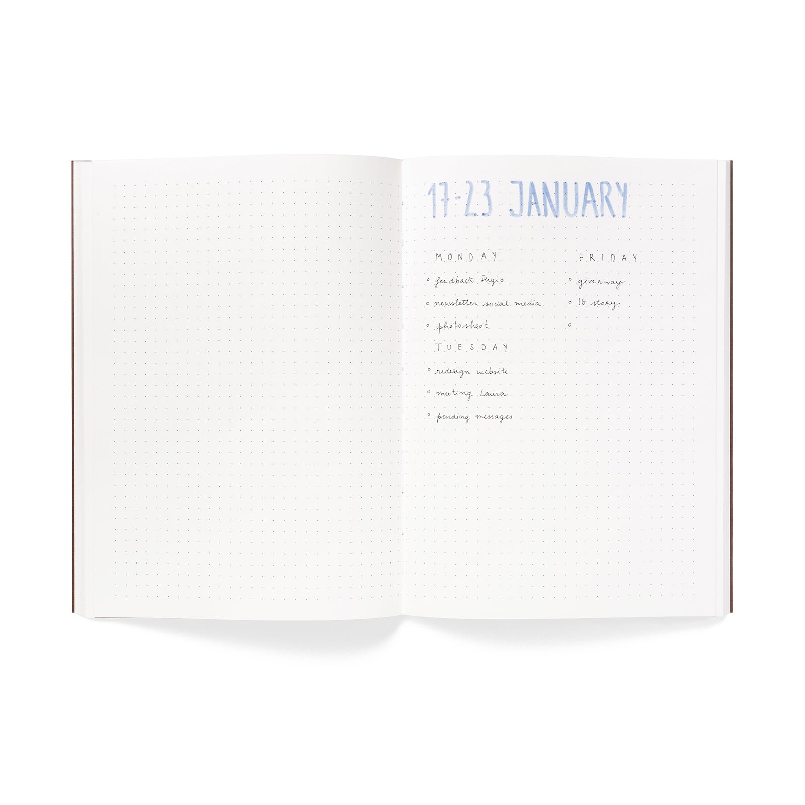 Naked Brick Dotted Paper Notebook - Image 3