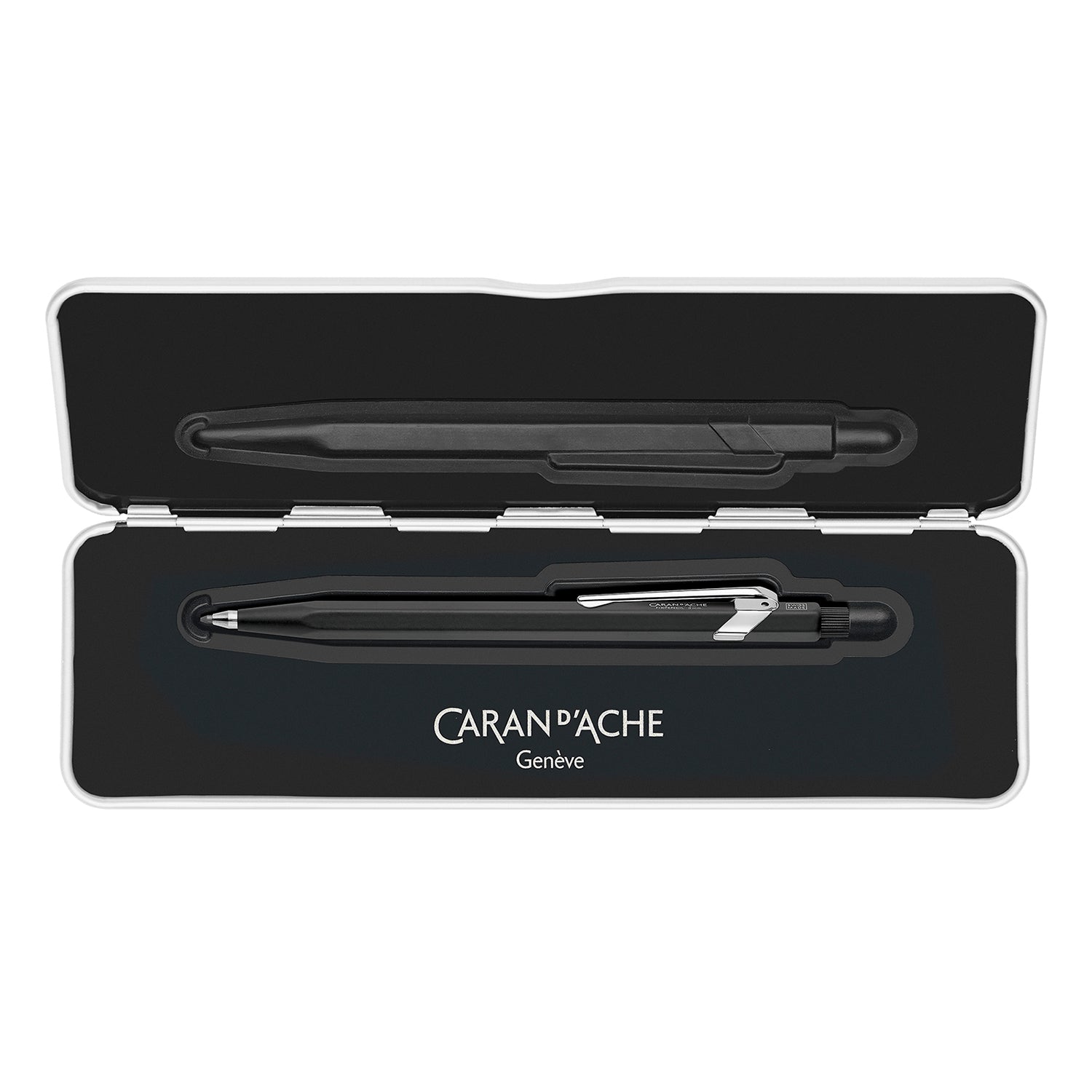 Caran d'Ache FixPencil 3mm Mechanical Pencil - Black Button Slim pack - Image 4