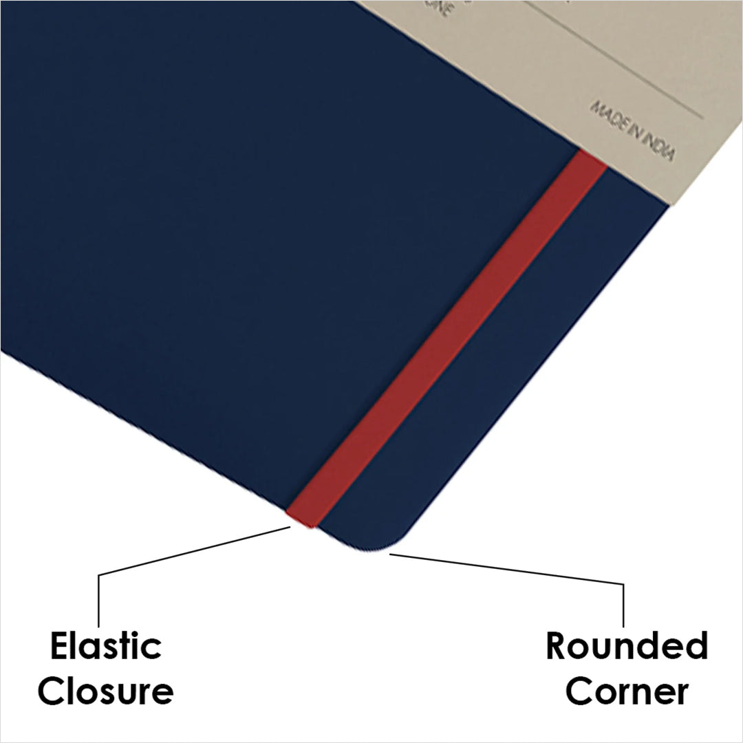 Mypaperclip binary series hand drawn hand back A5 notebook