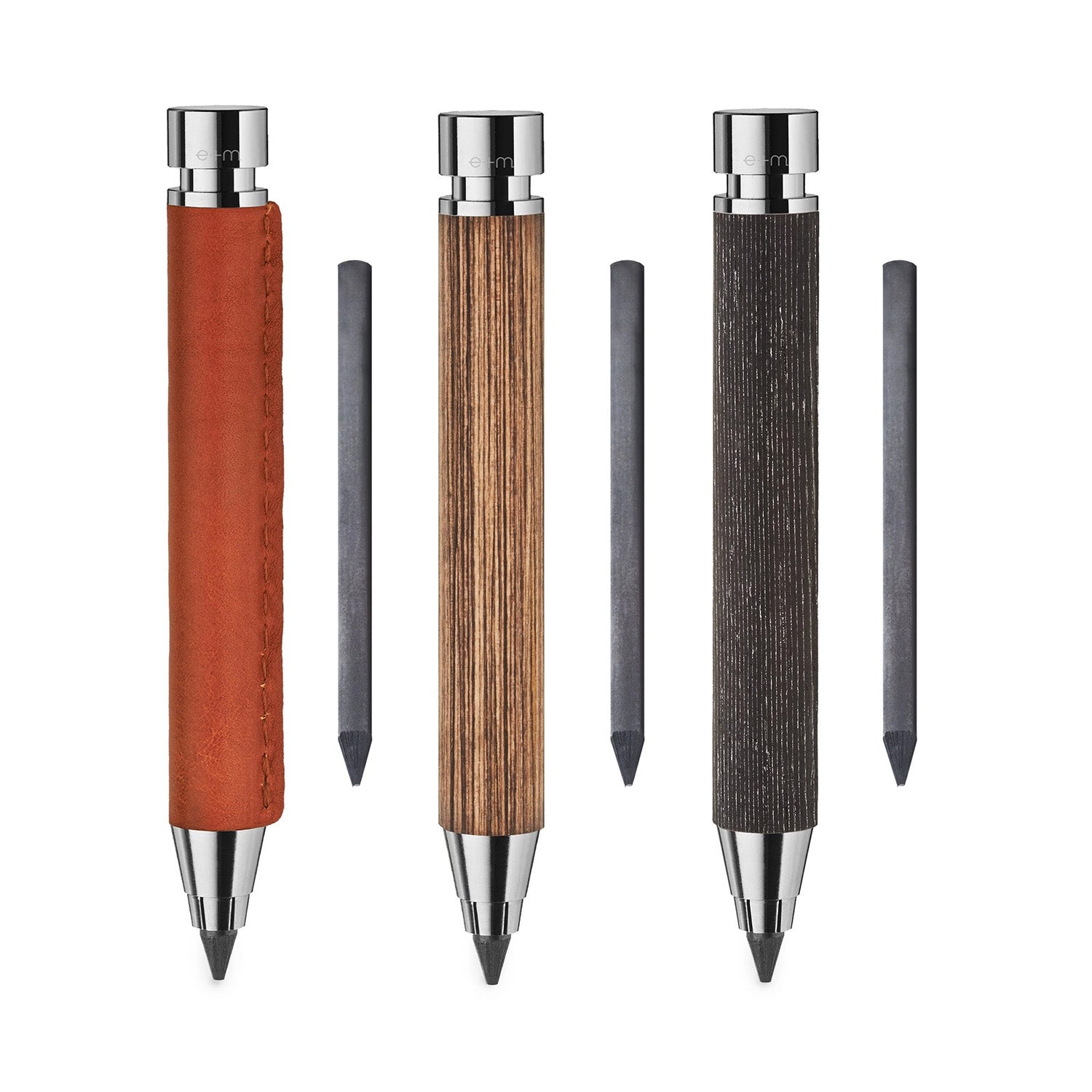 Graphic Clutch Pencil 5.5mm - Textured Walnut - Image 2