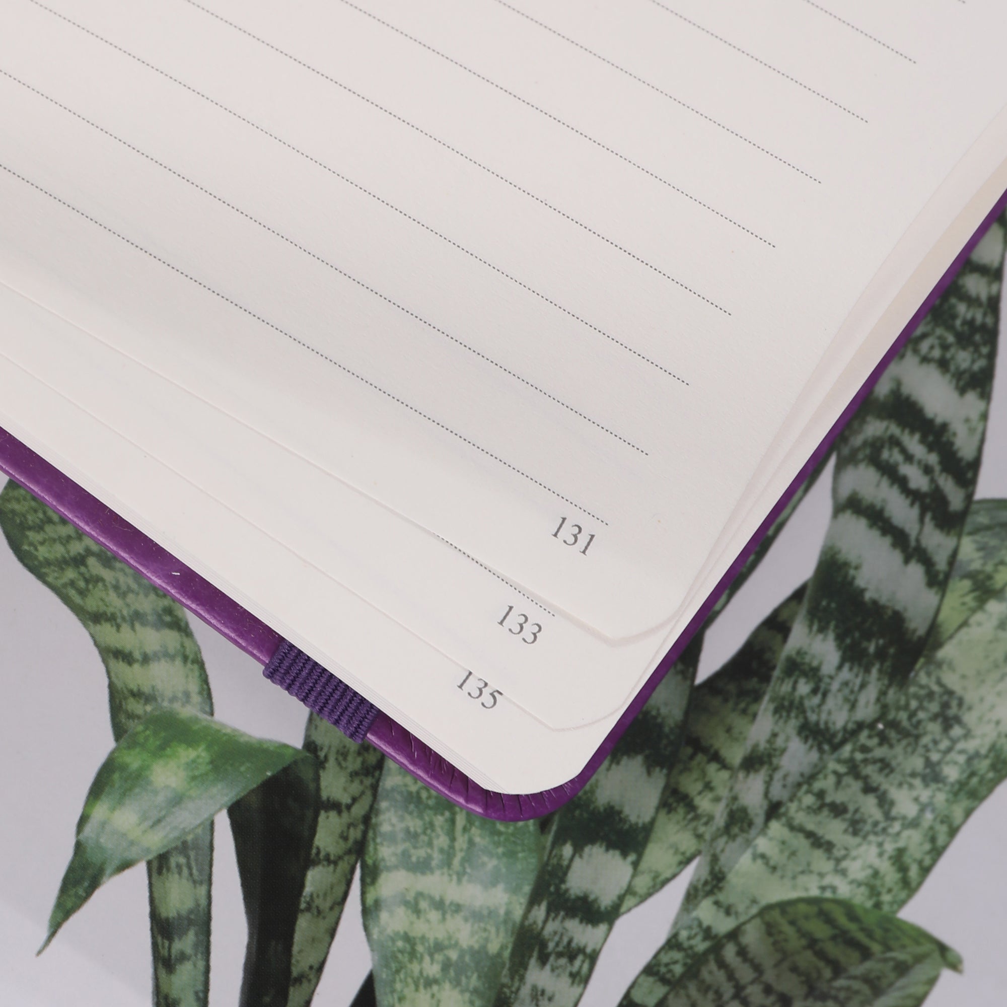 A5 Evil Eye Lined Notebook - Deep Purple - Image 5